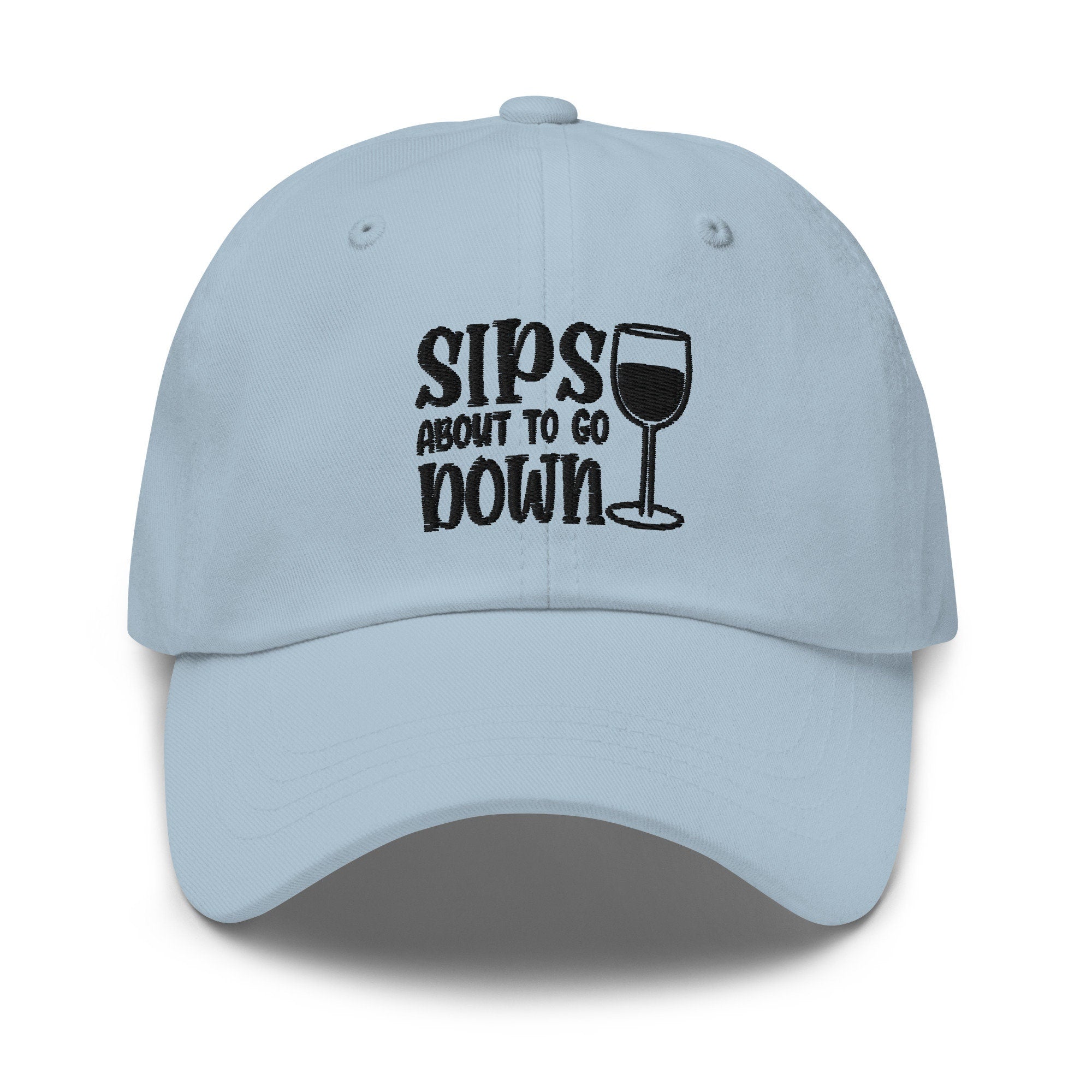 Funny Wine Embroidered Dad Hat
