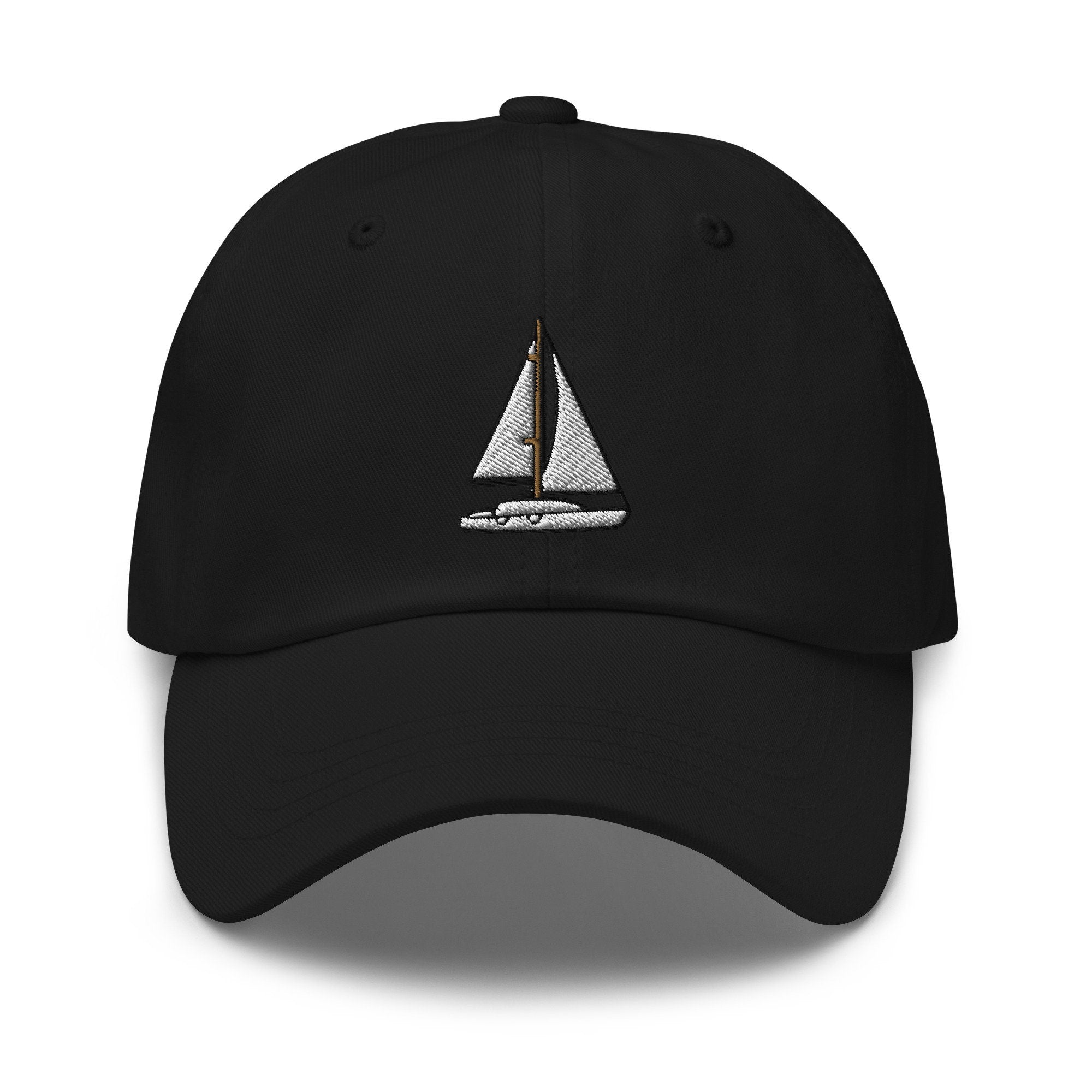 Sailboat Yacht Embroidered Dad Hat