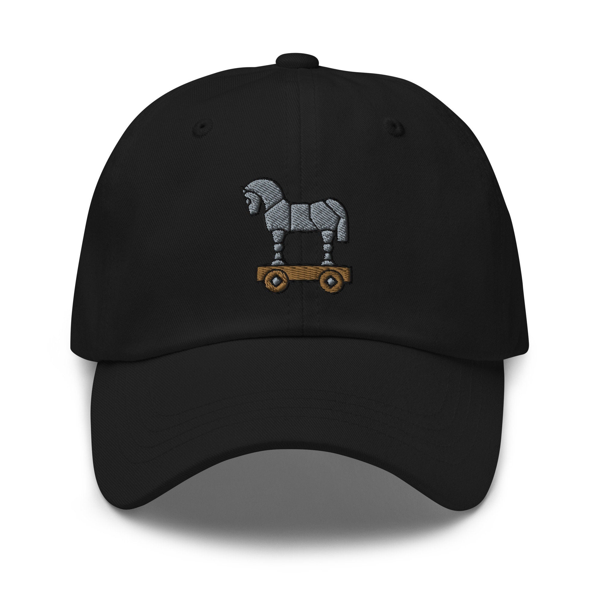 Trojan Horse Embroidered Dad Hat