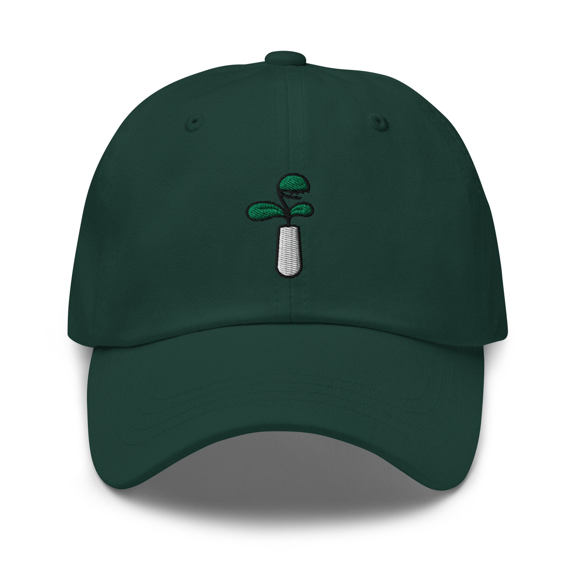 Venus Flytrap Embroidered Dad Hat
