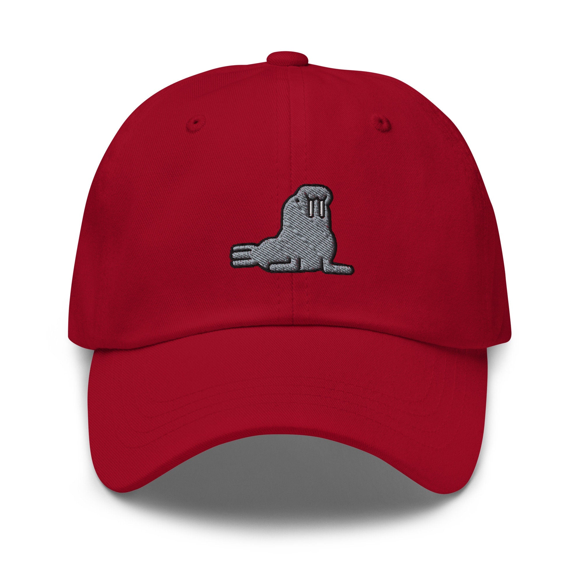 Walrus Embroidered Dad Hat