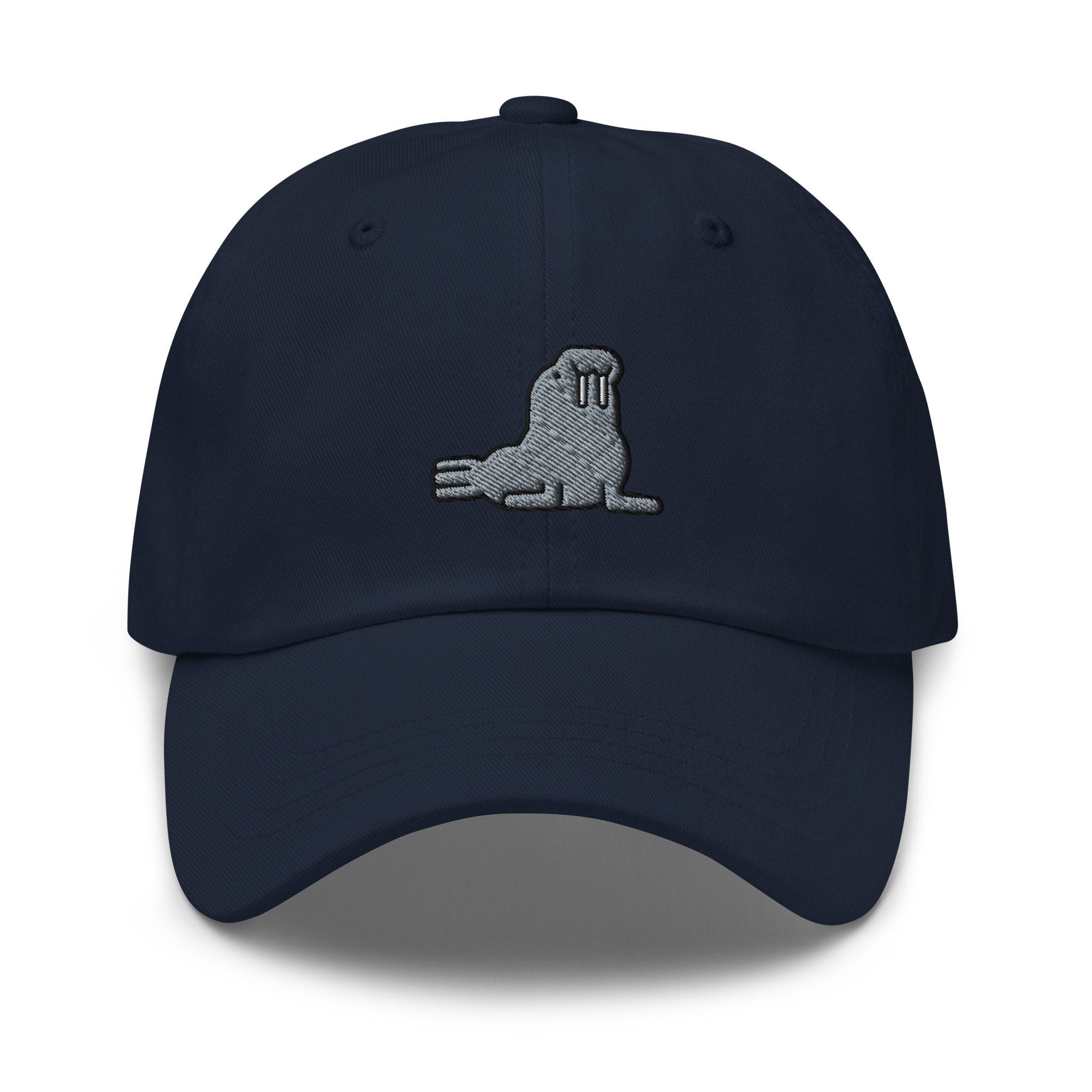 Walrus Embroidered Dad Hat