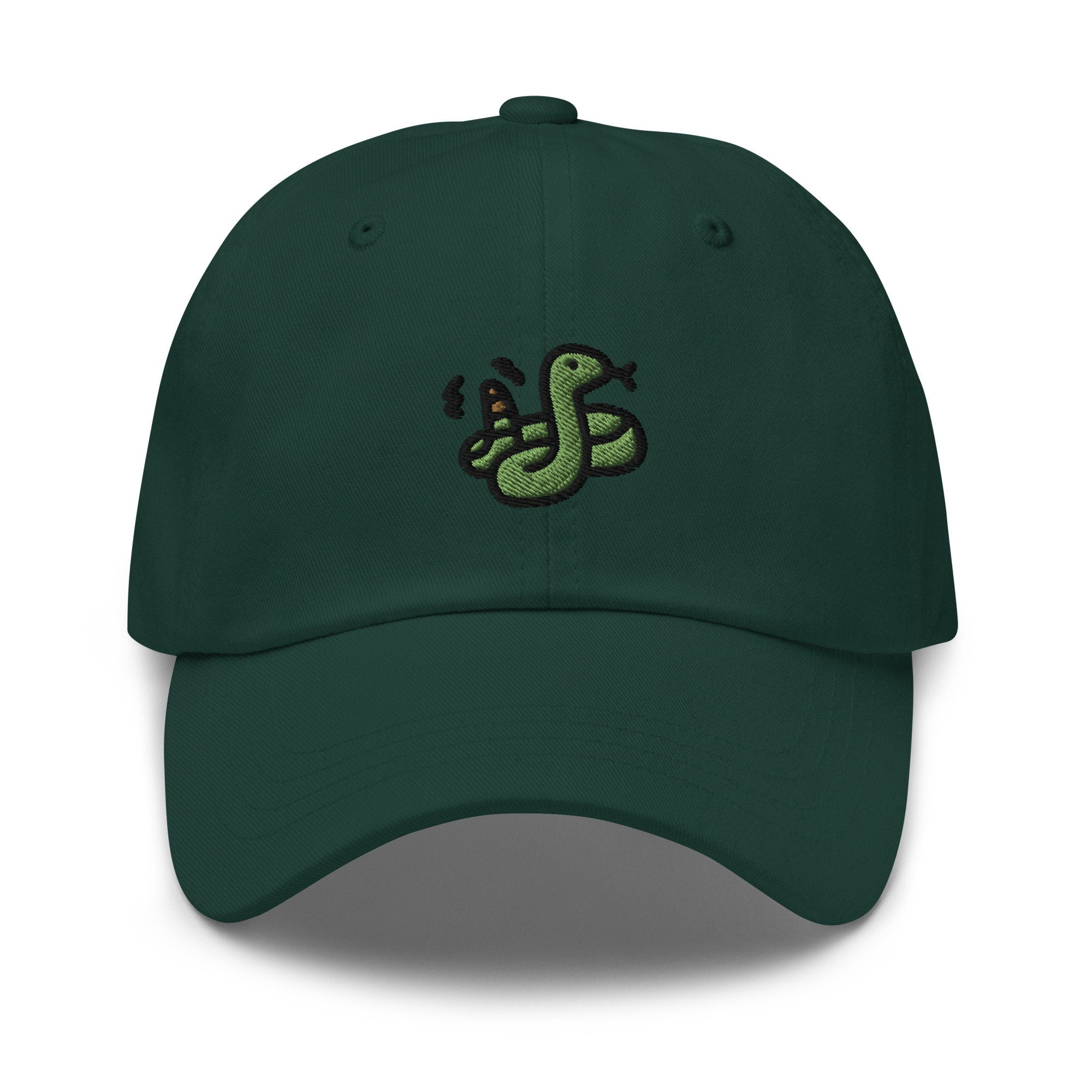 Rattlesnake Embroidered Dad Hat