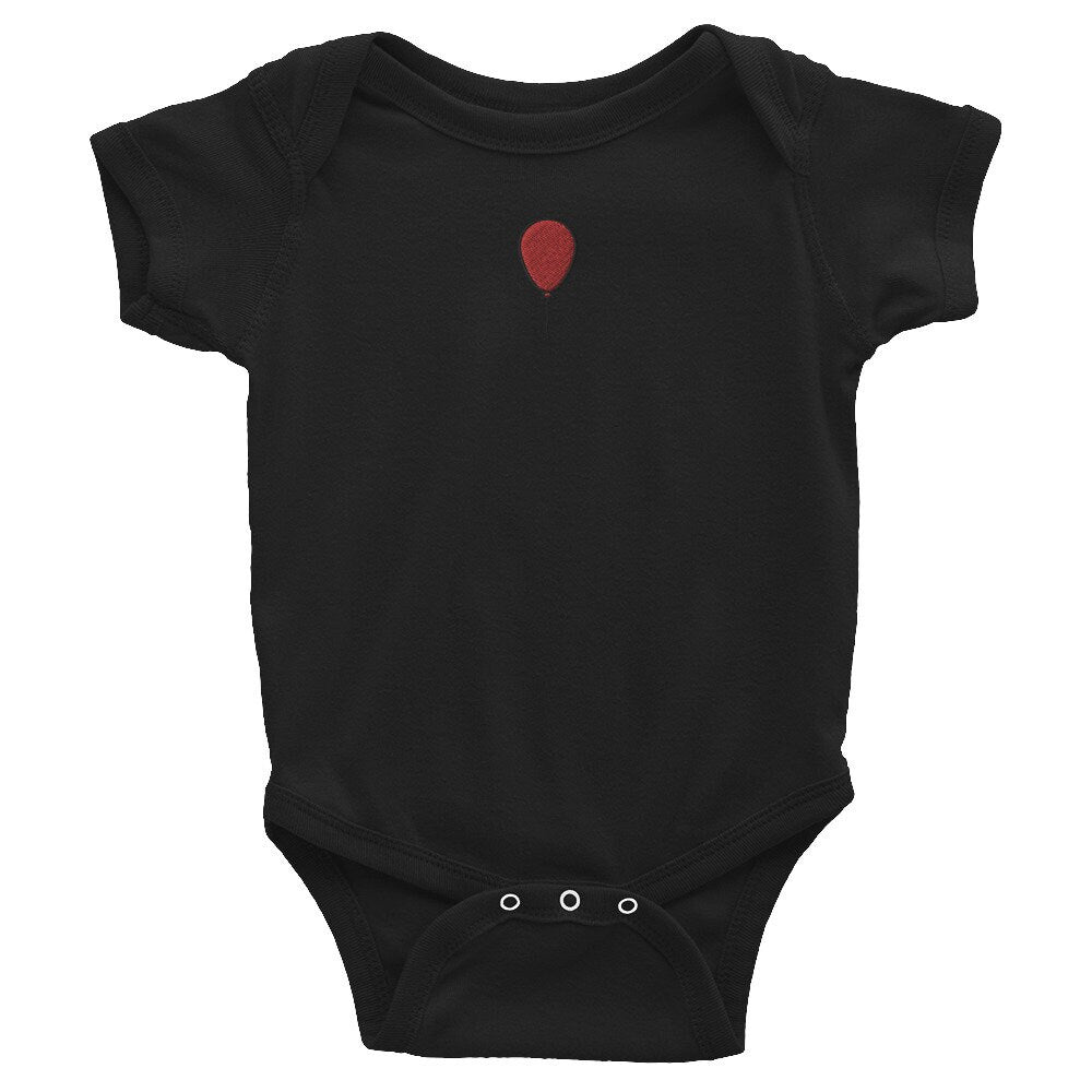 Balloon Infant Bodysuit, Baby Boy or Girl Onesie, Embroidered Baby Shower Gift - Multiple Colors