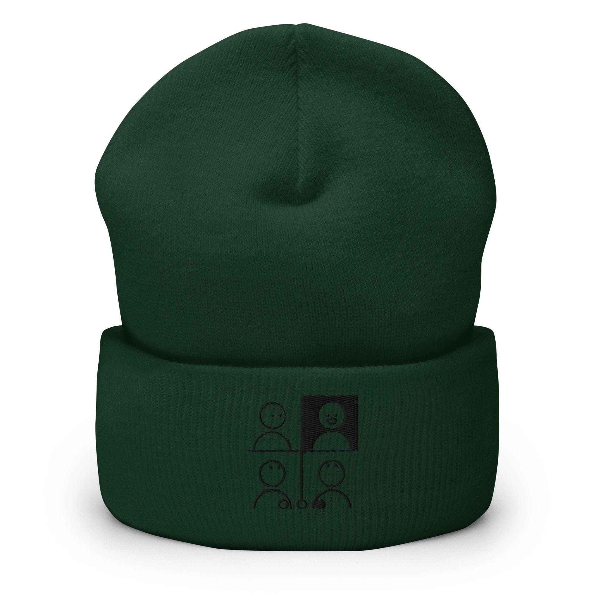 Video Conference Cuffed Beanie