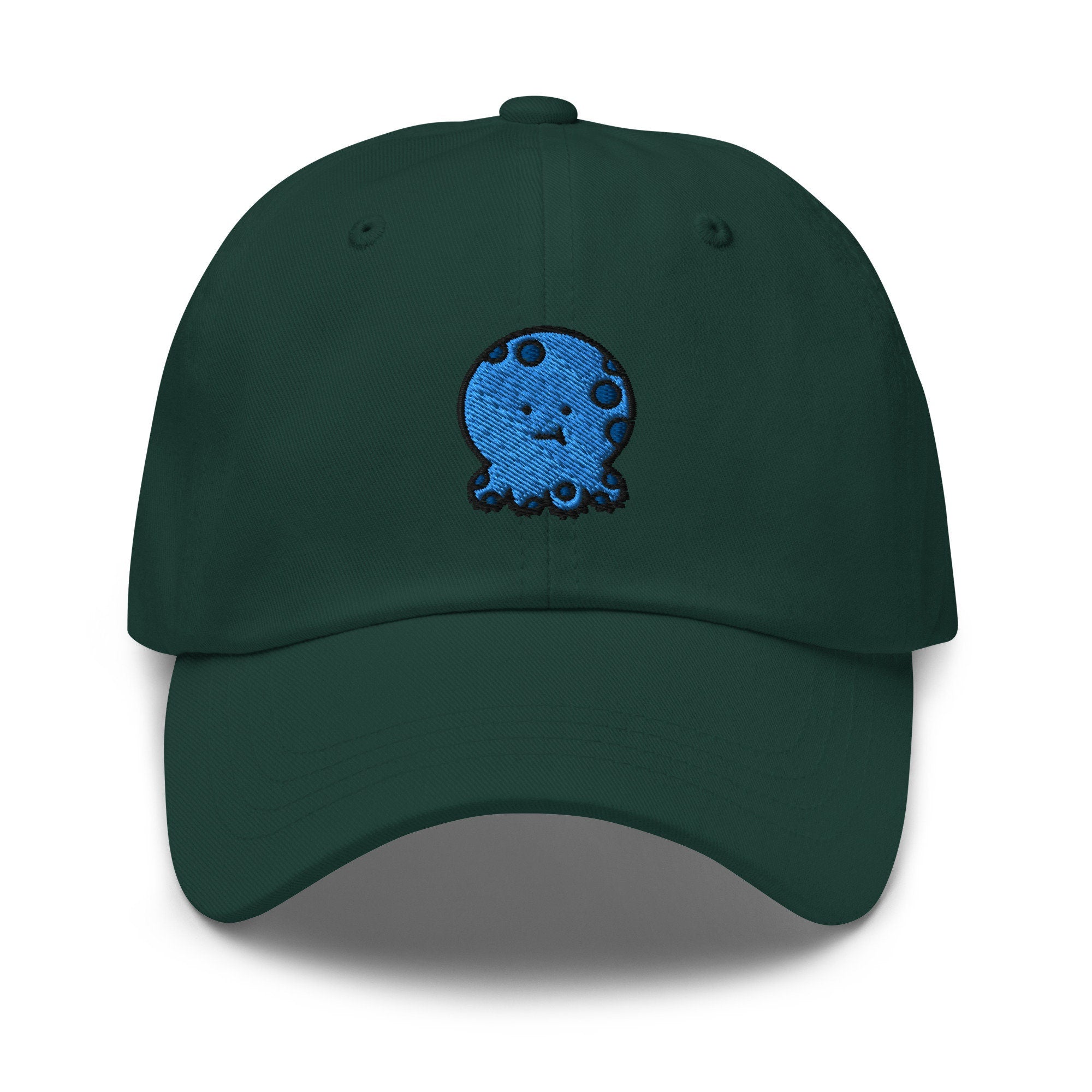 Octopus Embroidered Dad Hat