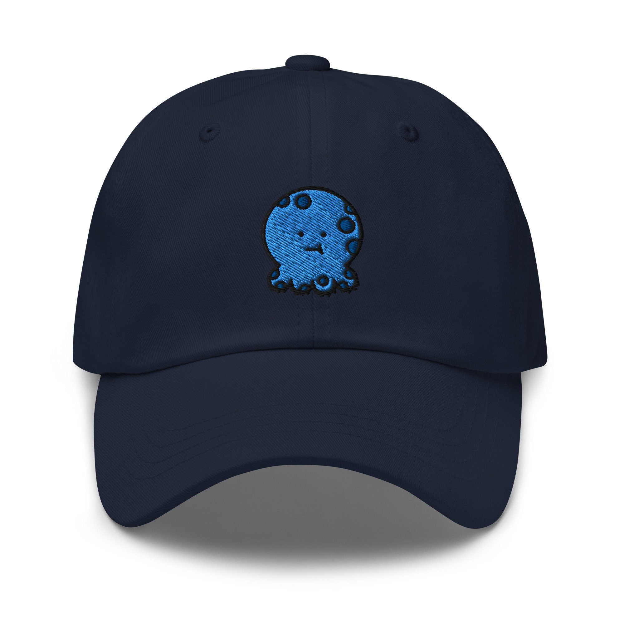 Octopus Embroidered Dad Hat