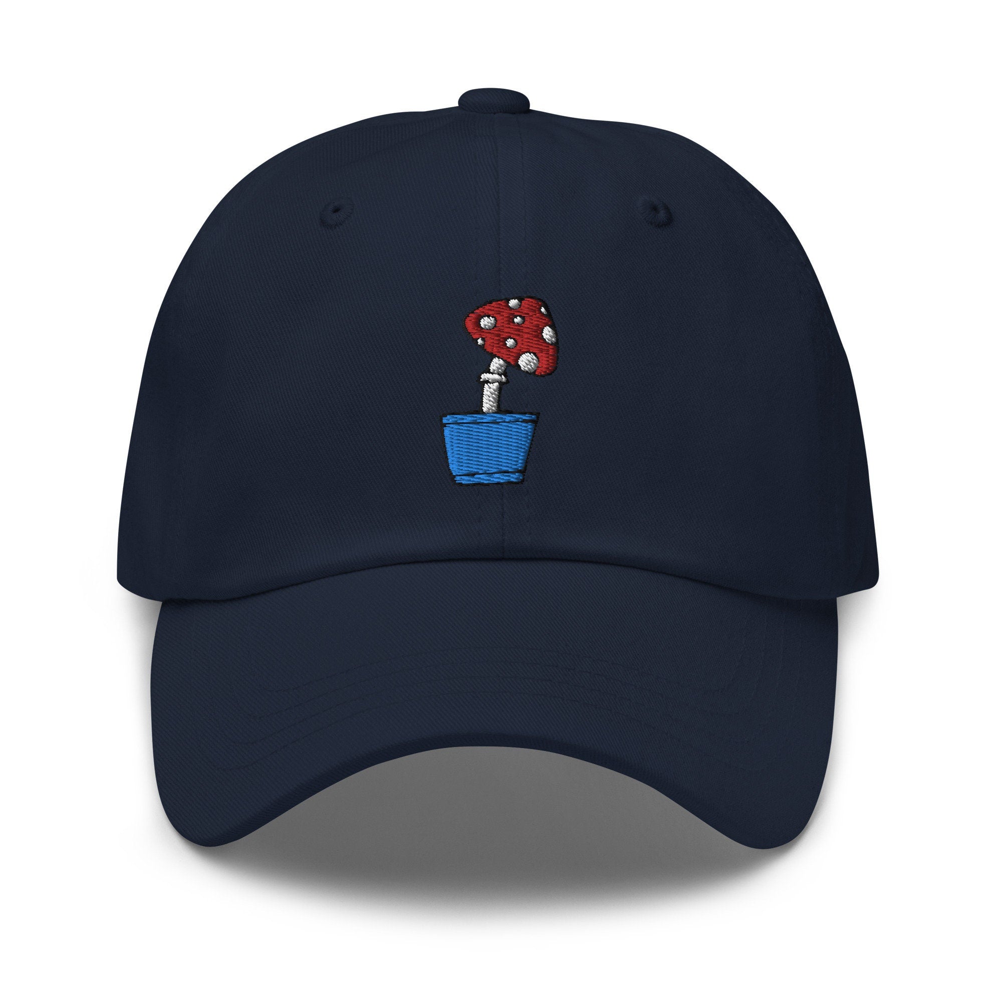 Mushroom Embroidered Dad Hat