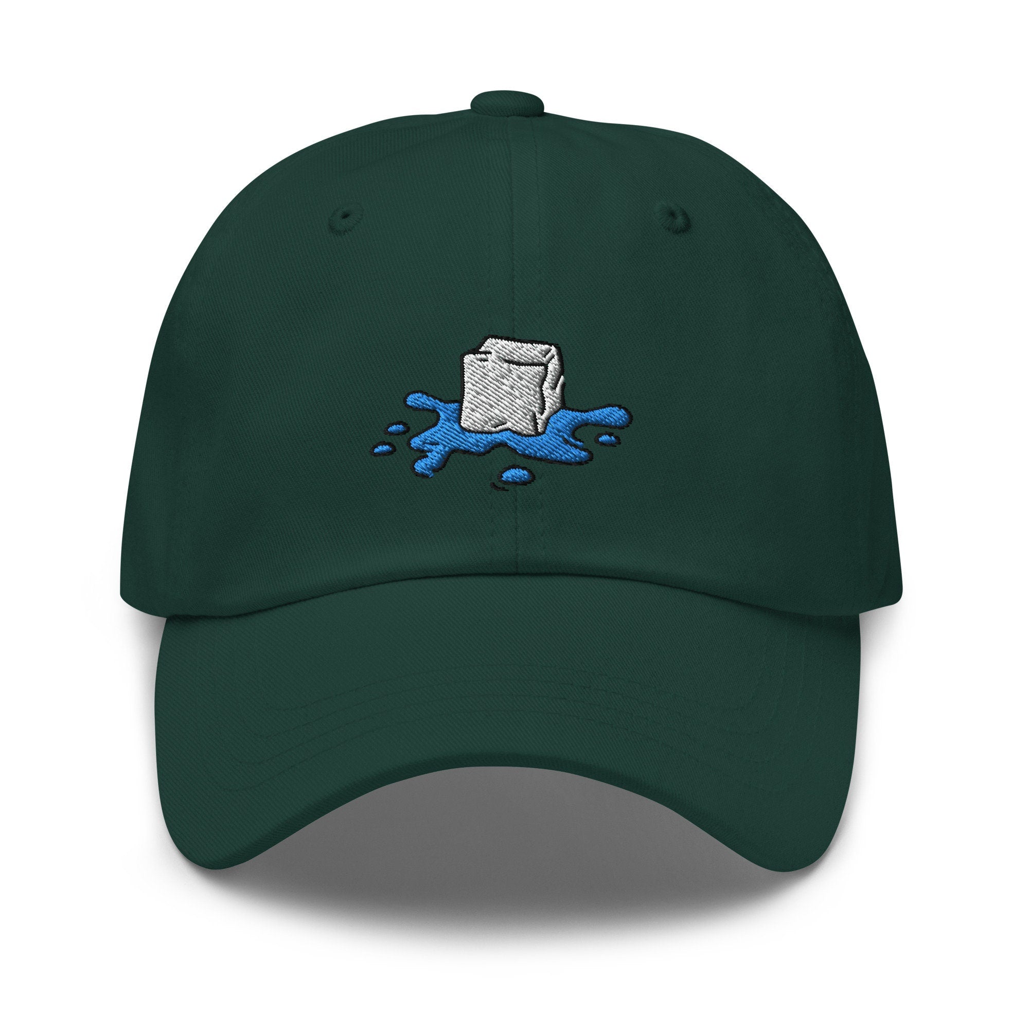 Melting Ice Embroidered Dad Hat