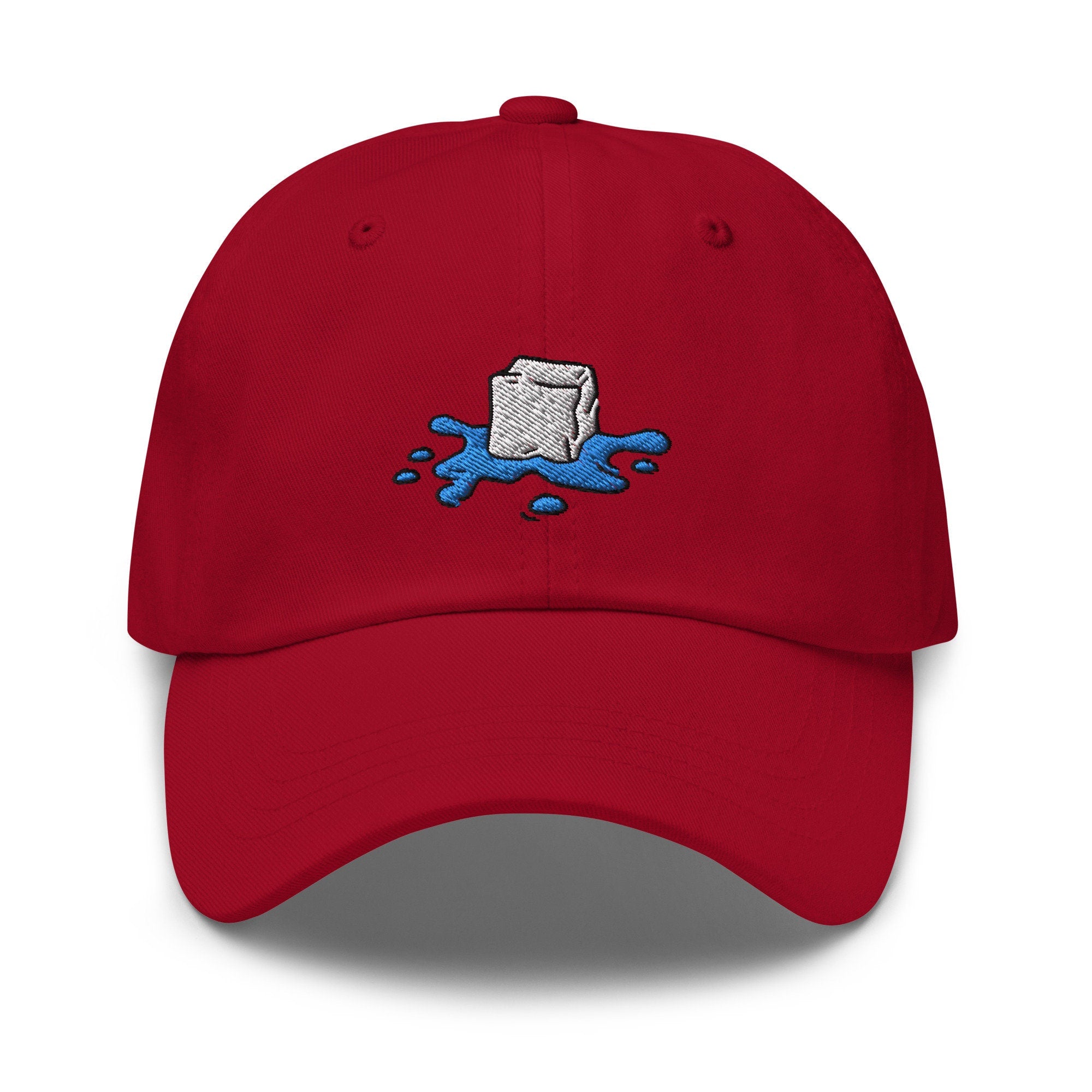 Melting Ice Embroidered Dad Hat