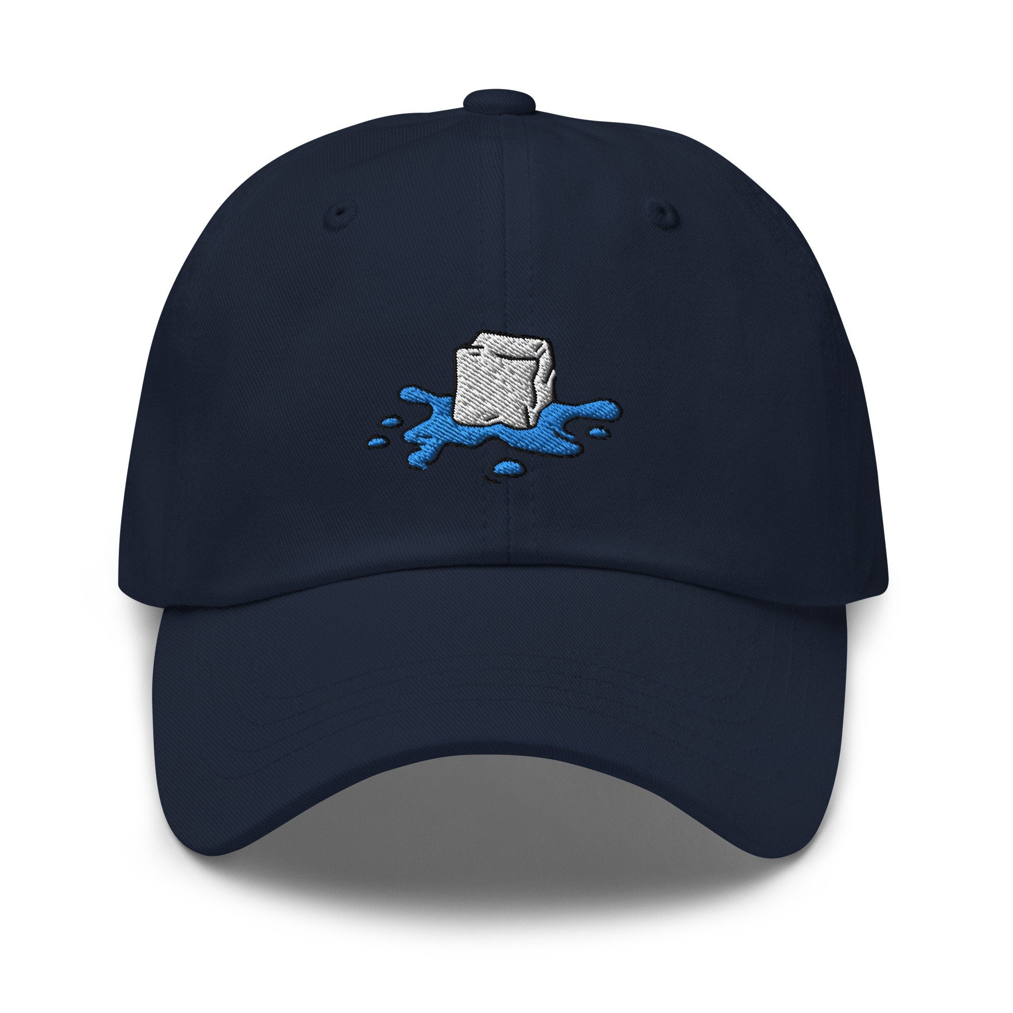Melting Ice Embroidered Dad Hat