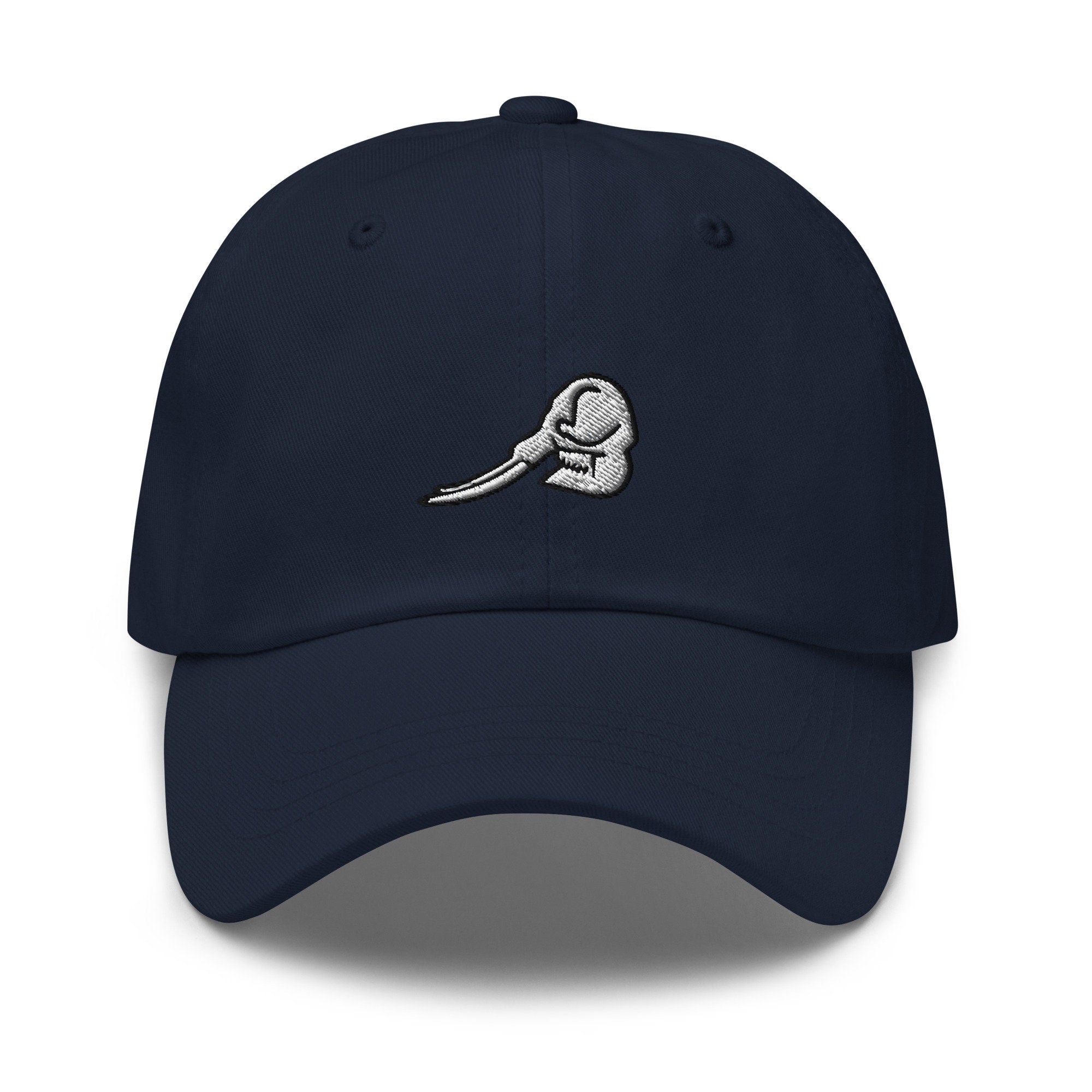 Elephant Skull Embroidered Dad Hat