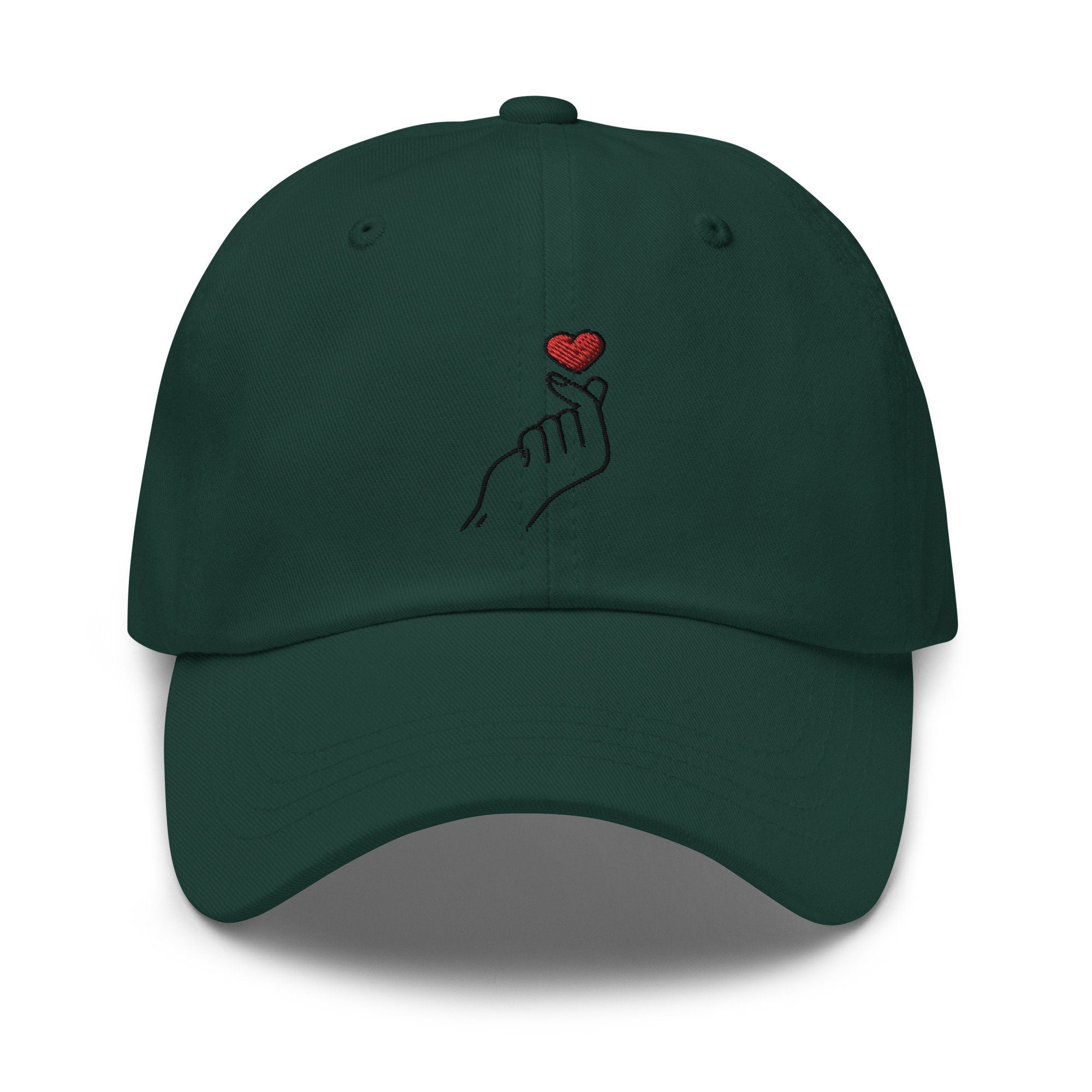 Snap Heart Embroidered Dad Hat