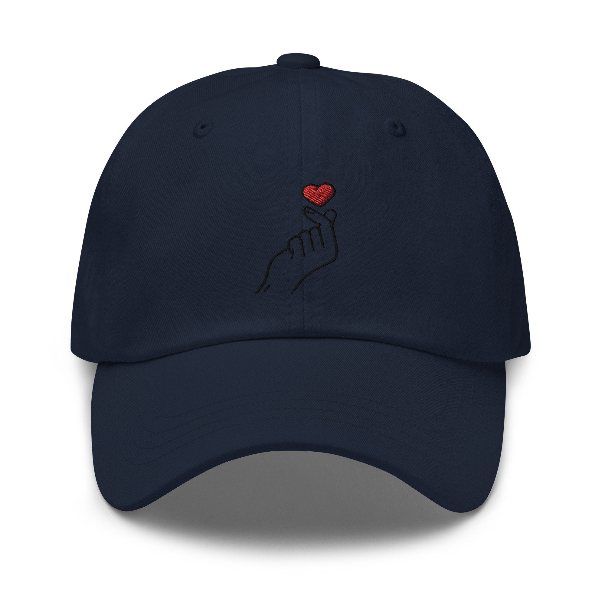 Snap Heart Embroidered Dad Hat