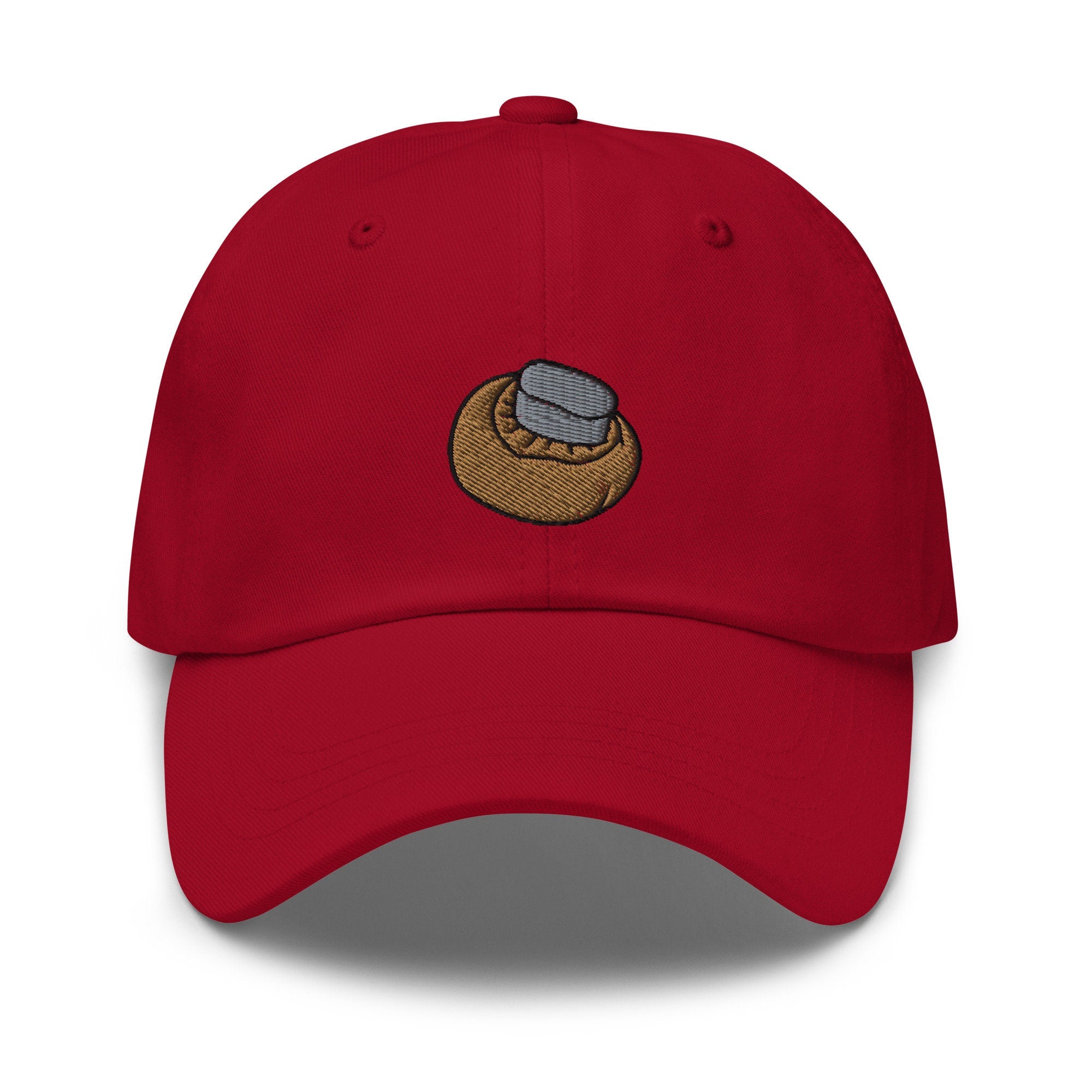 Mushroom Embroidered Dad Hat
