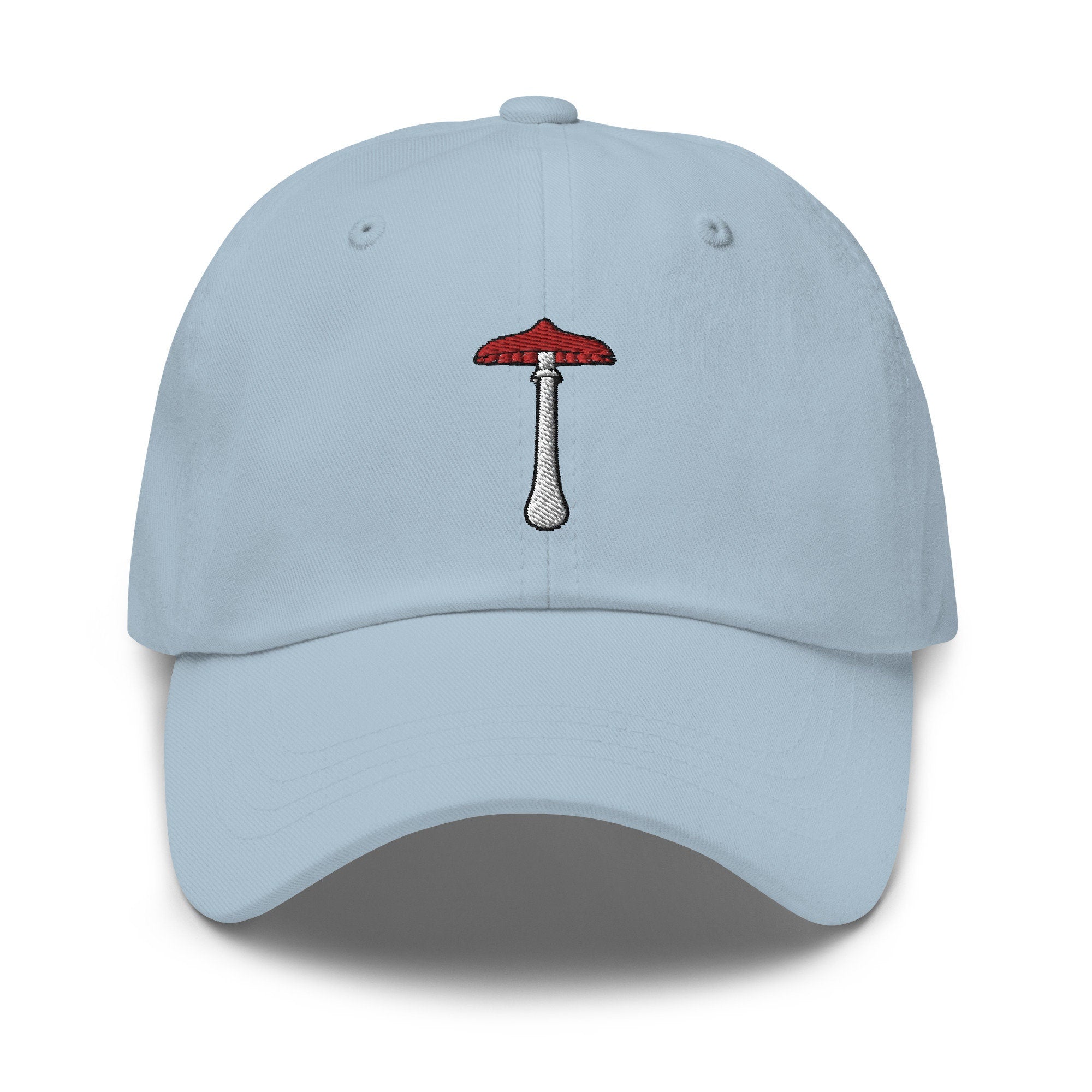 Mushroom Embroidered Dad Hat