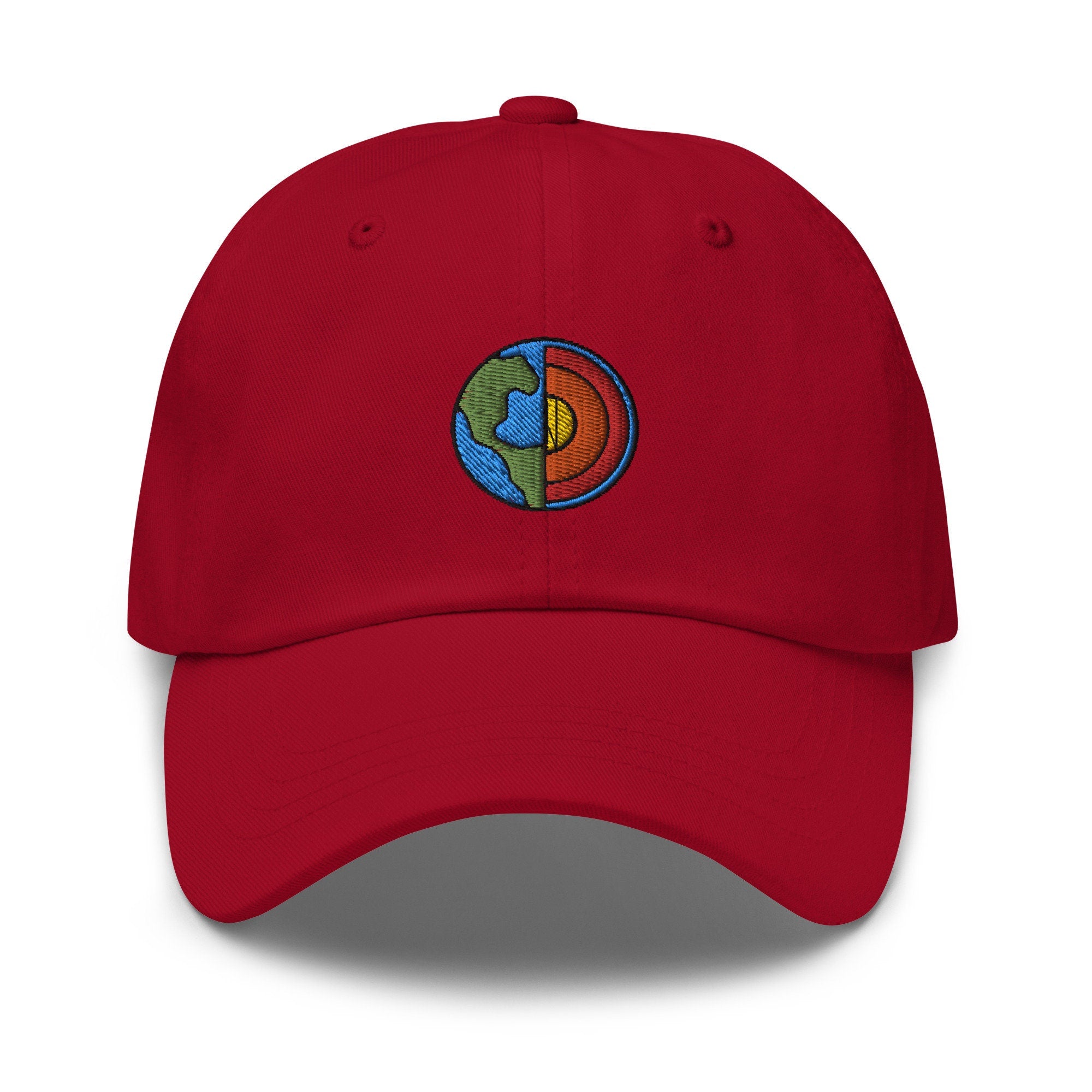 Earth Core Embroidered Dad Hat