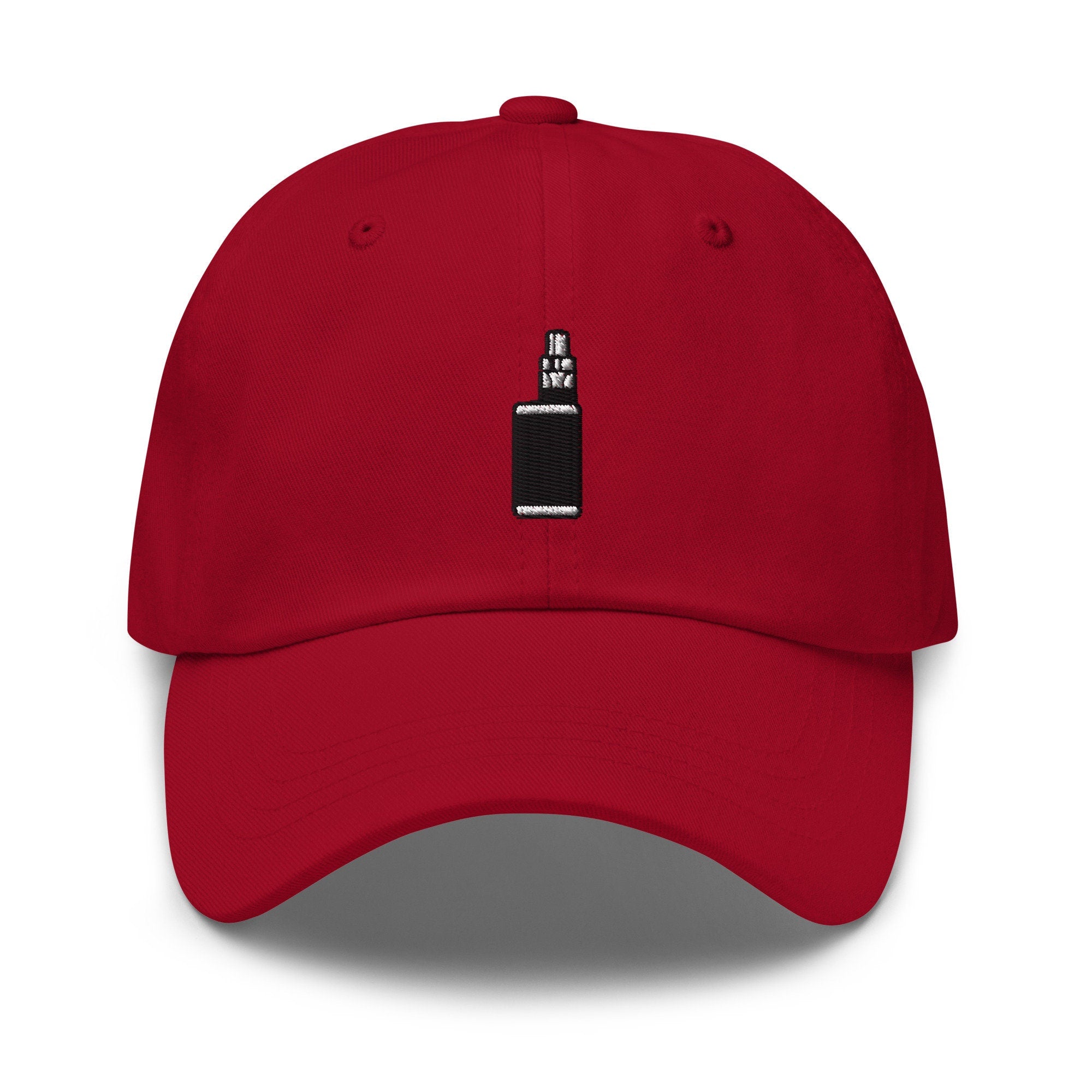 E Cigarette Embroidered Dad Hat