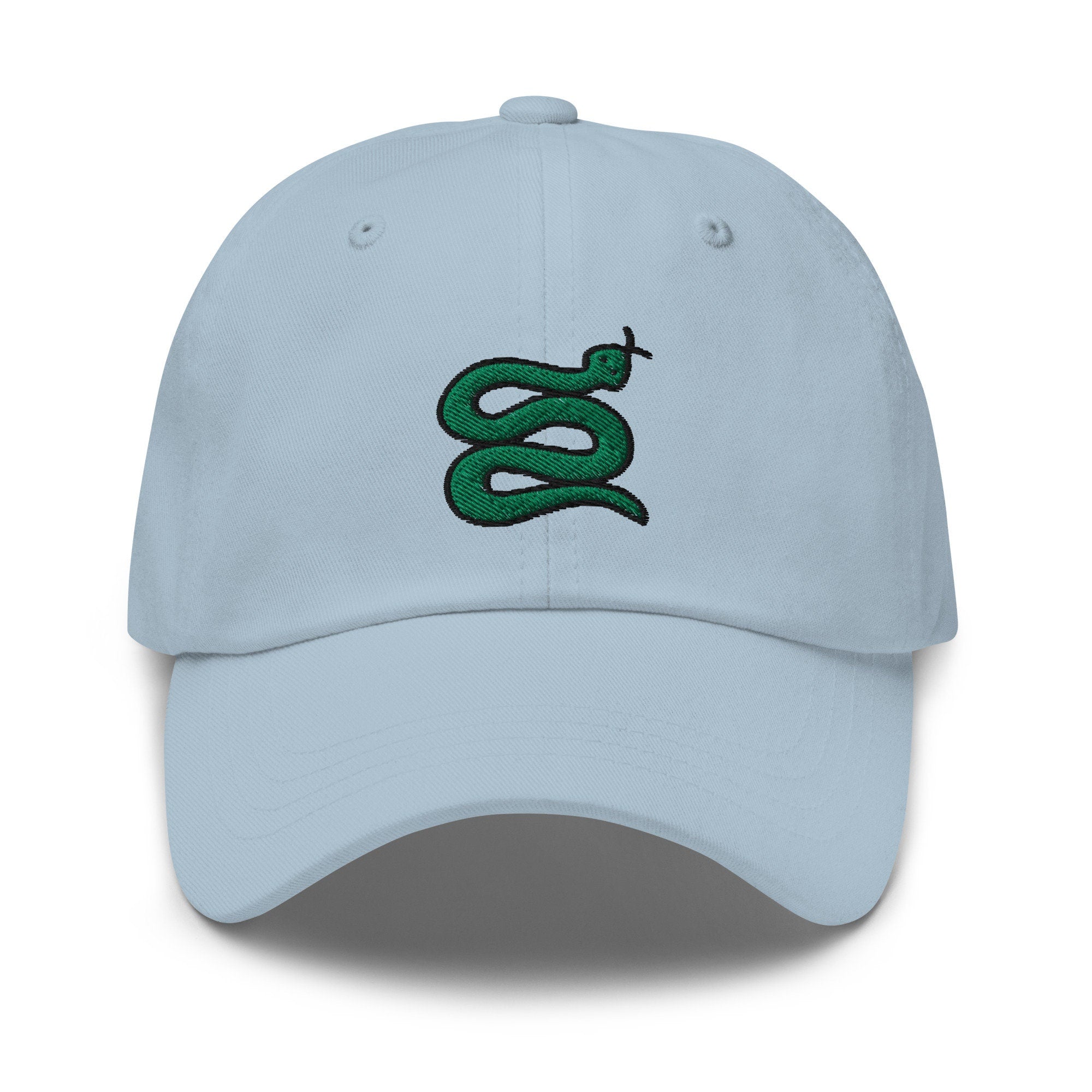 Snake Embroidered Dad Hat