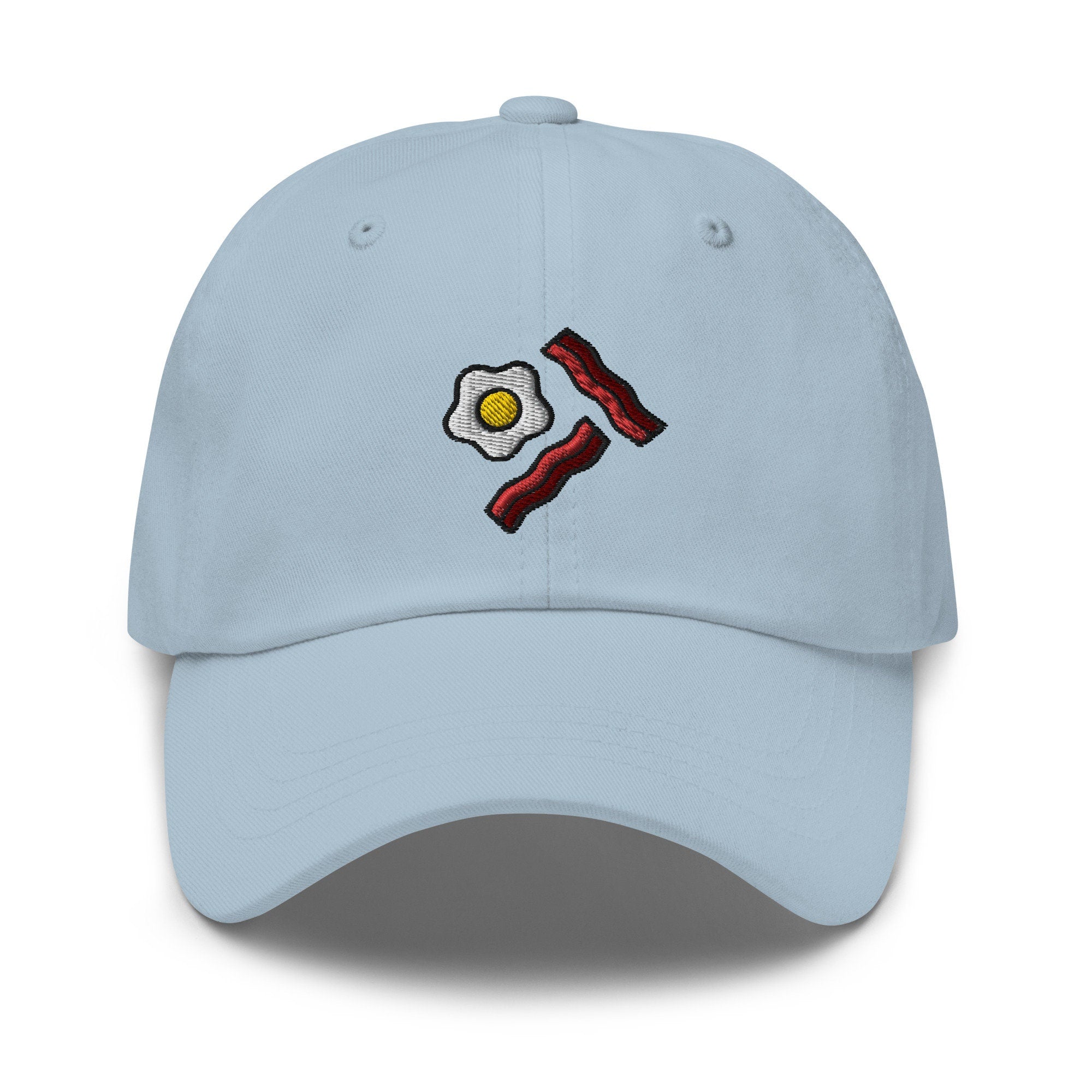 Bacon and Eggs Embroidered Dad Hat