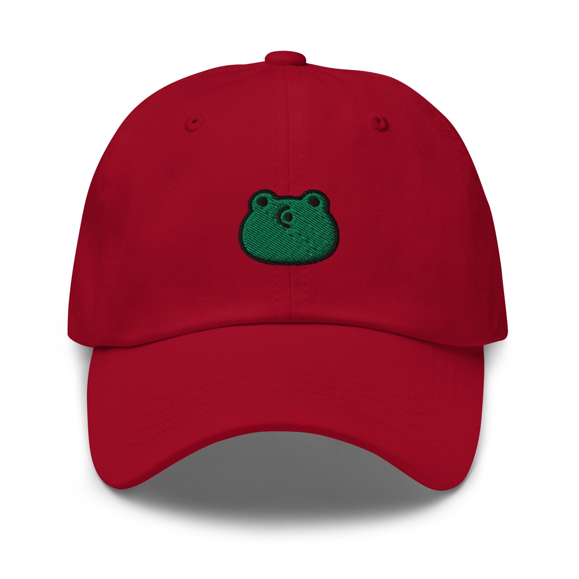 Whistling Frog Embroidered Dad Hat