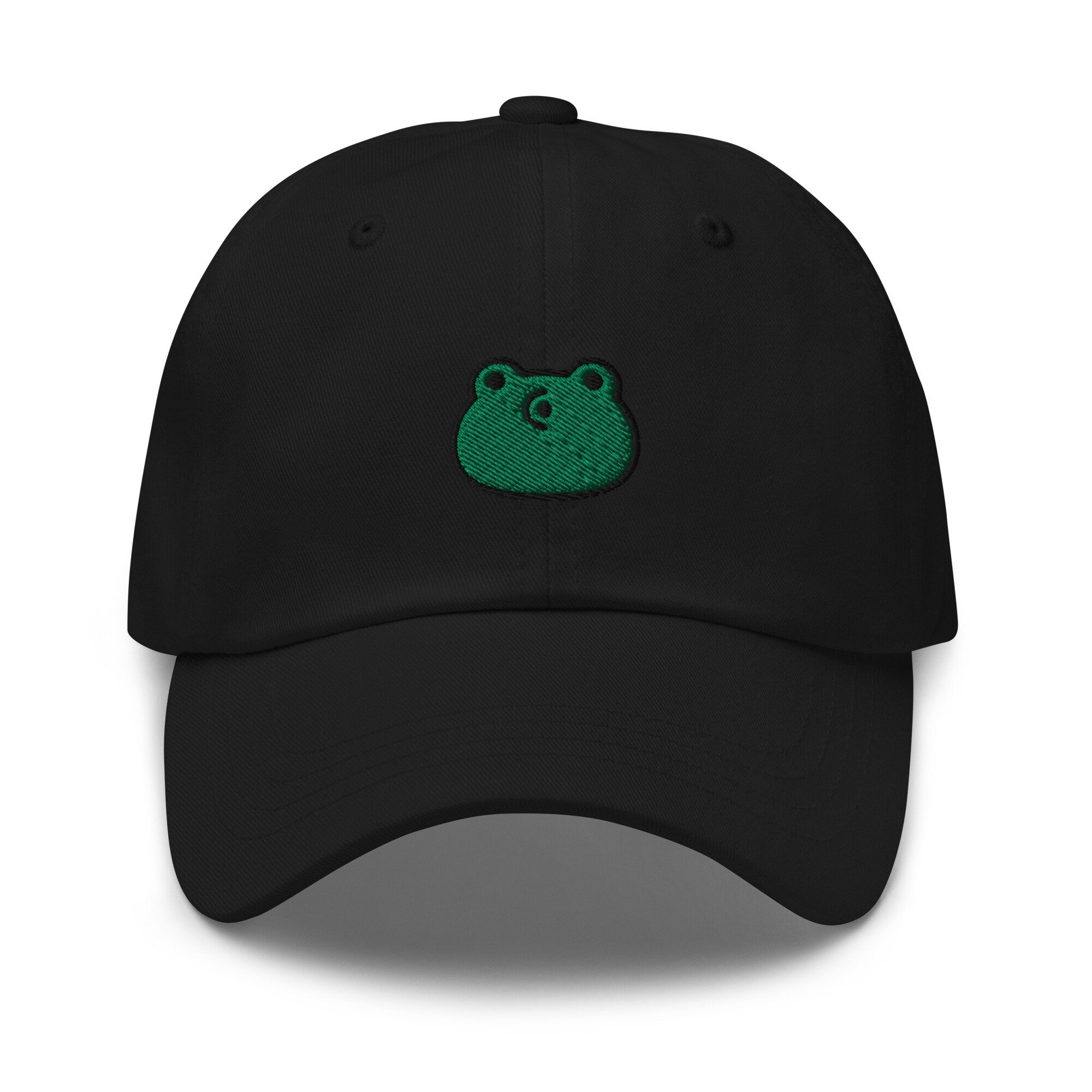 Whistling Frog Embroidered Dad Hat