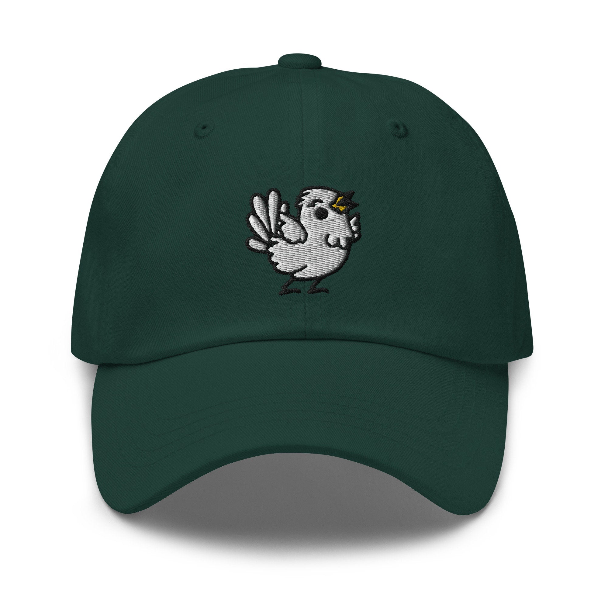 Bird Embroidered Dad Hat