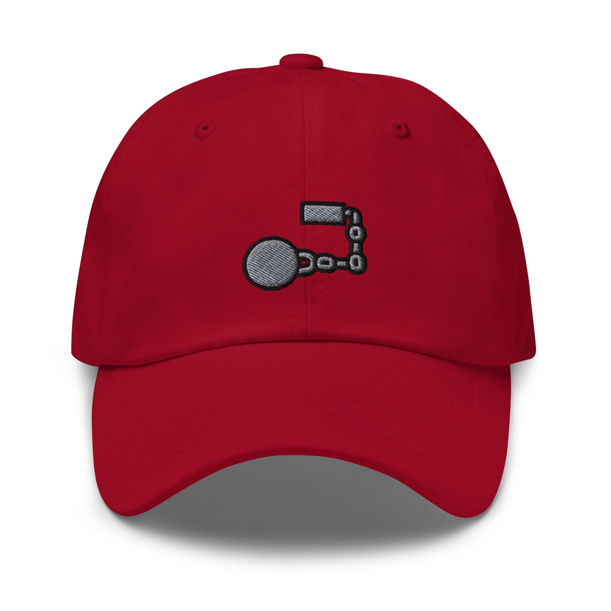 Ball and Chain Embroidered Dad Hat