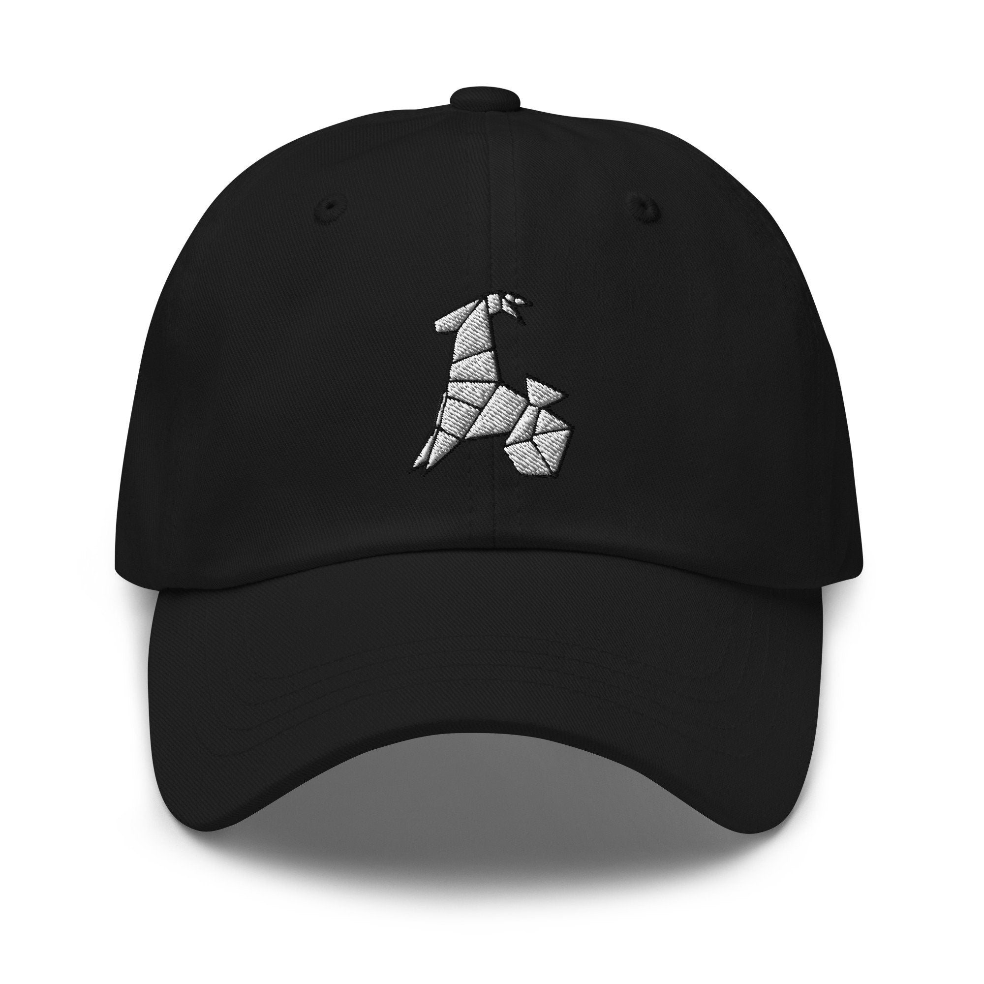 Origami Capricorn Embroidered Dad Hat