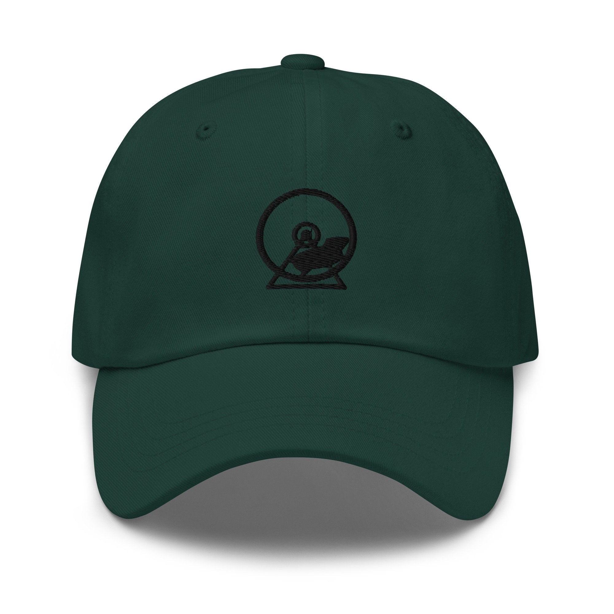 Hamster Wheel Embroidered Dad Hat