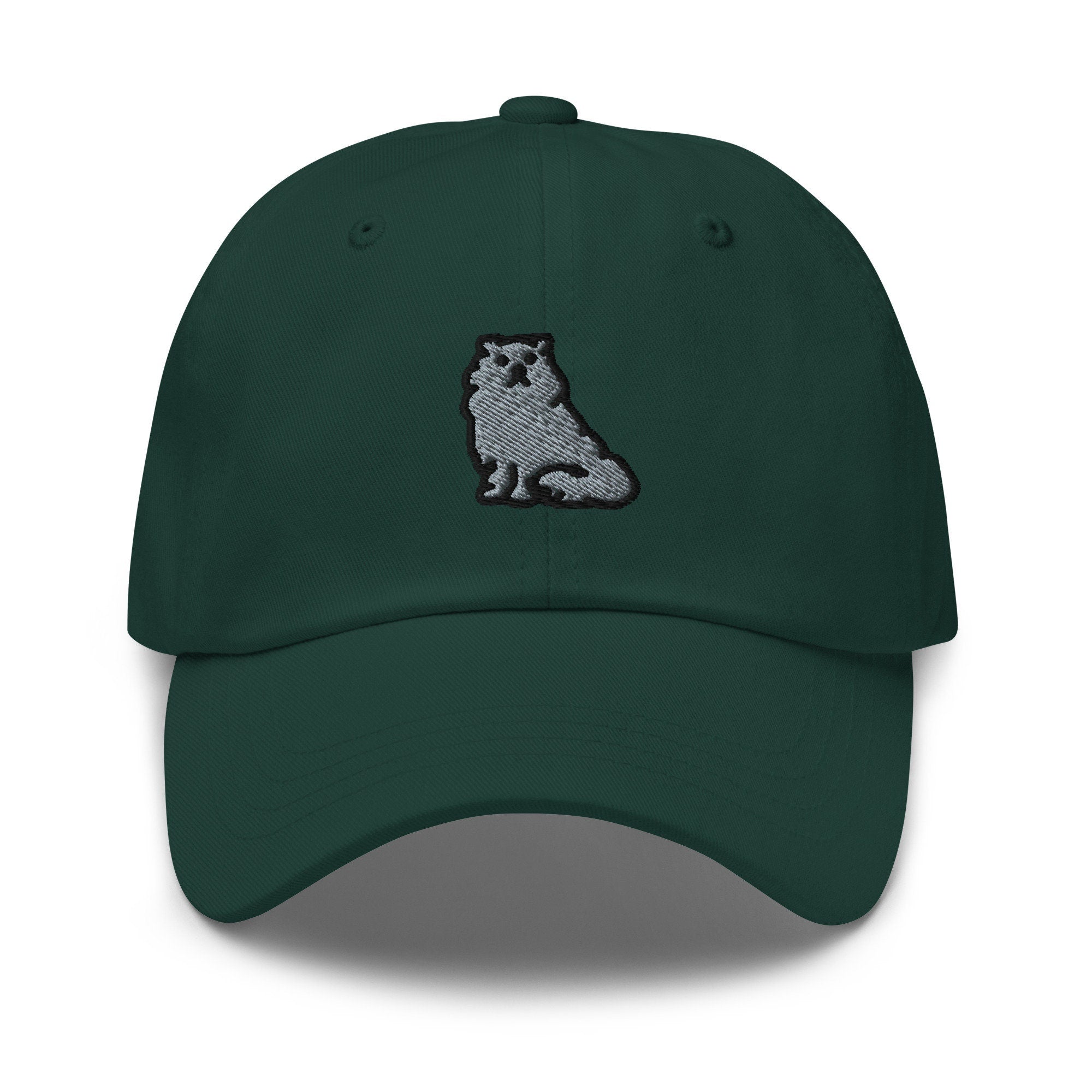 Cat Embroidered Dad Hat