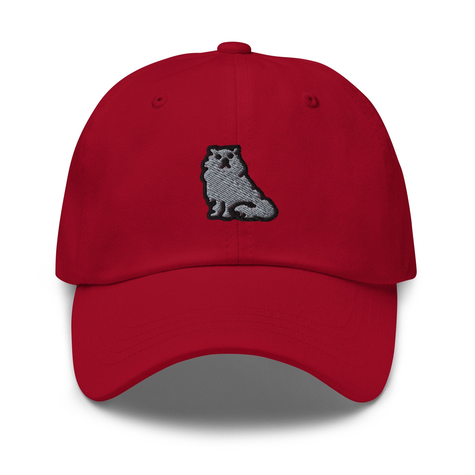 Cat Embroidered Dad Hat