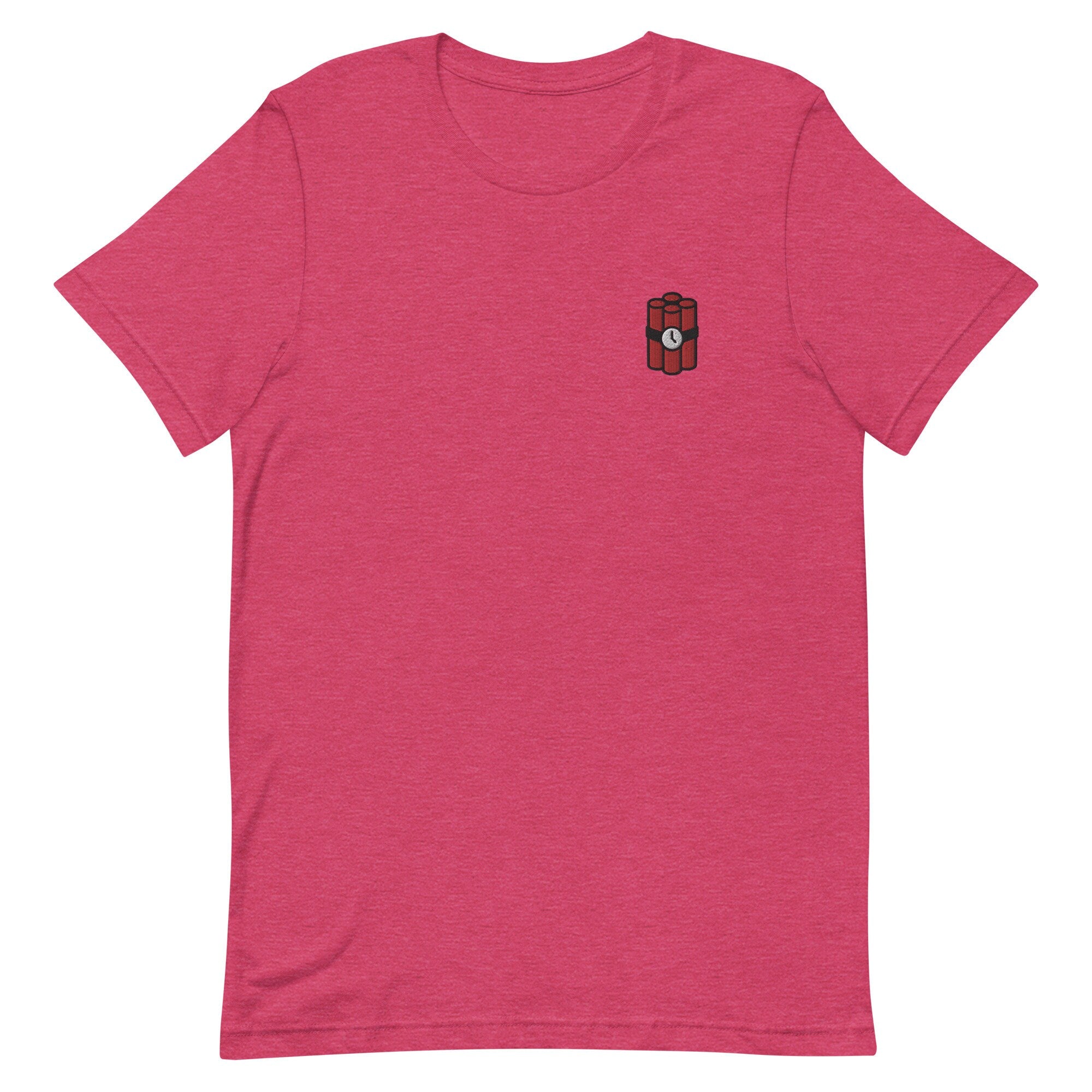 TNT Premium Men's T-Shirt, Embroidered Men's T-Shirt Gift for Boyfriend, Men's Short Sleeve Shirt - Multiple Colors