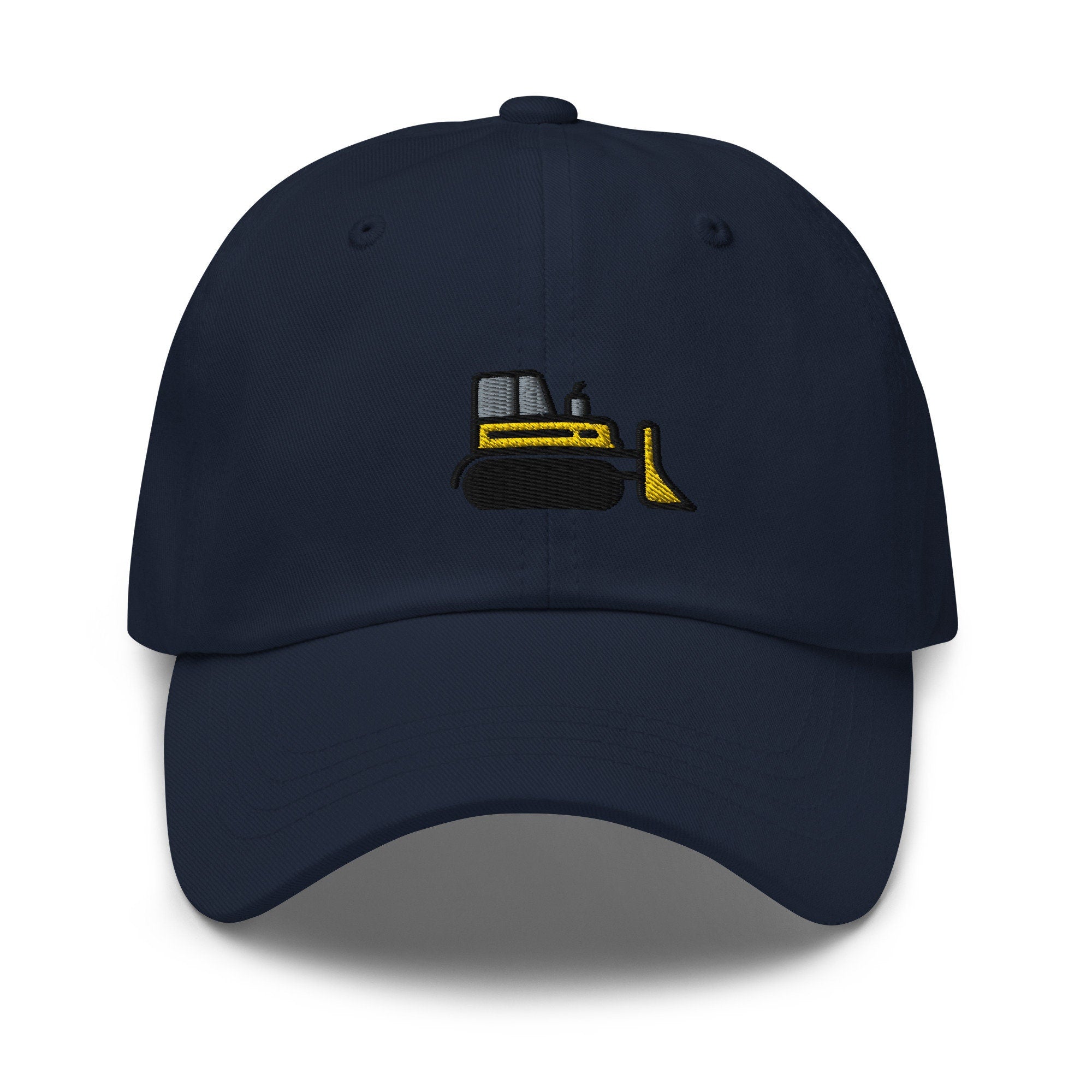 Bulldozer Embroidered Dad Hat