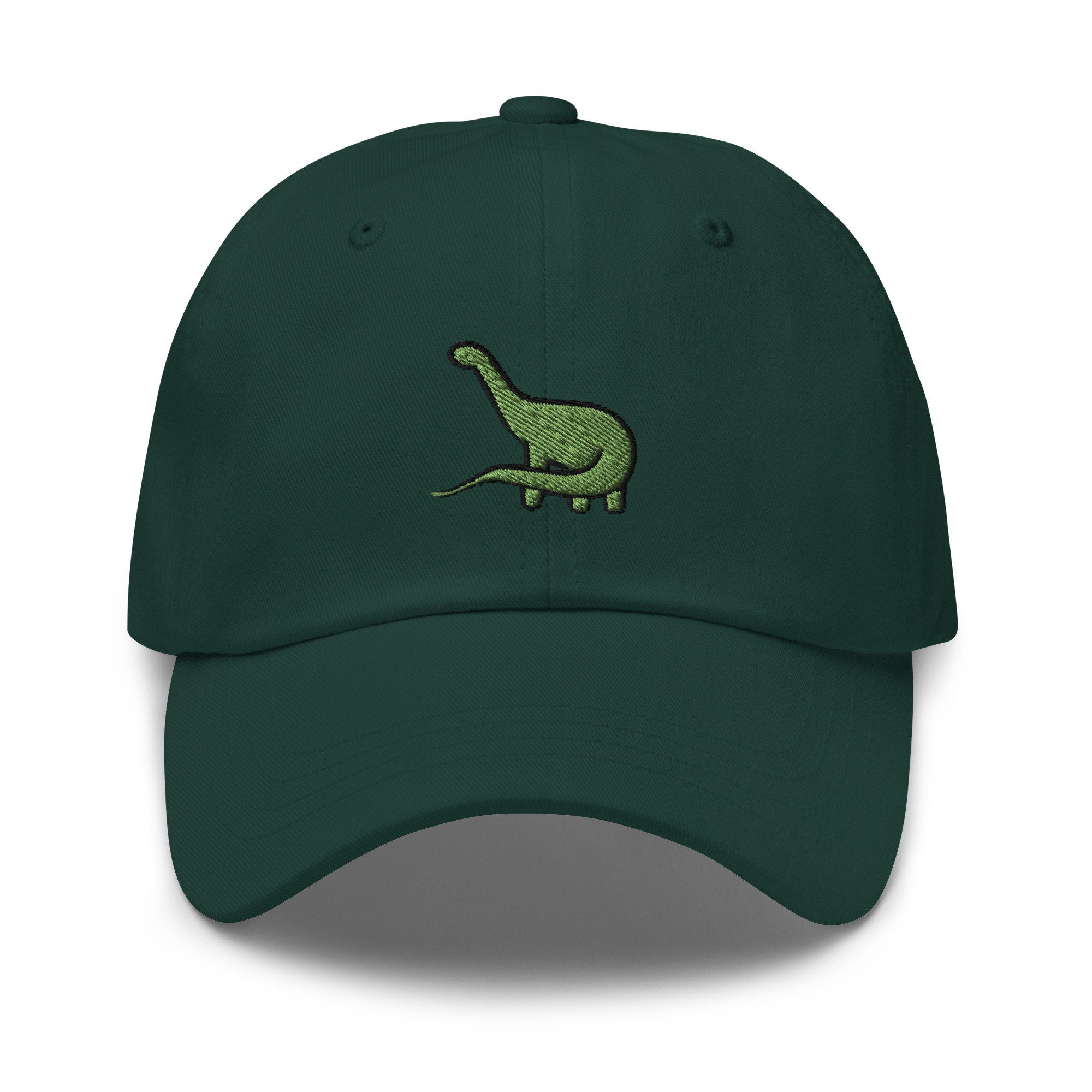 Brotosaurus Dinosaur Embroidered Dad Hat