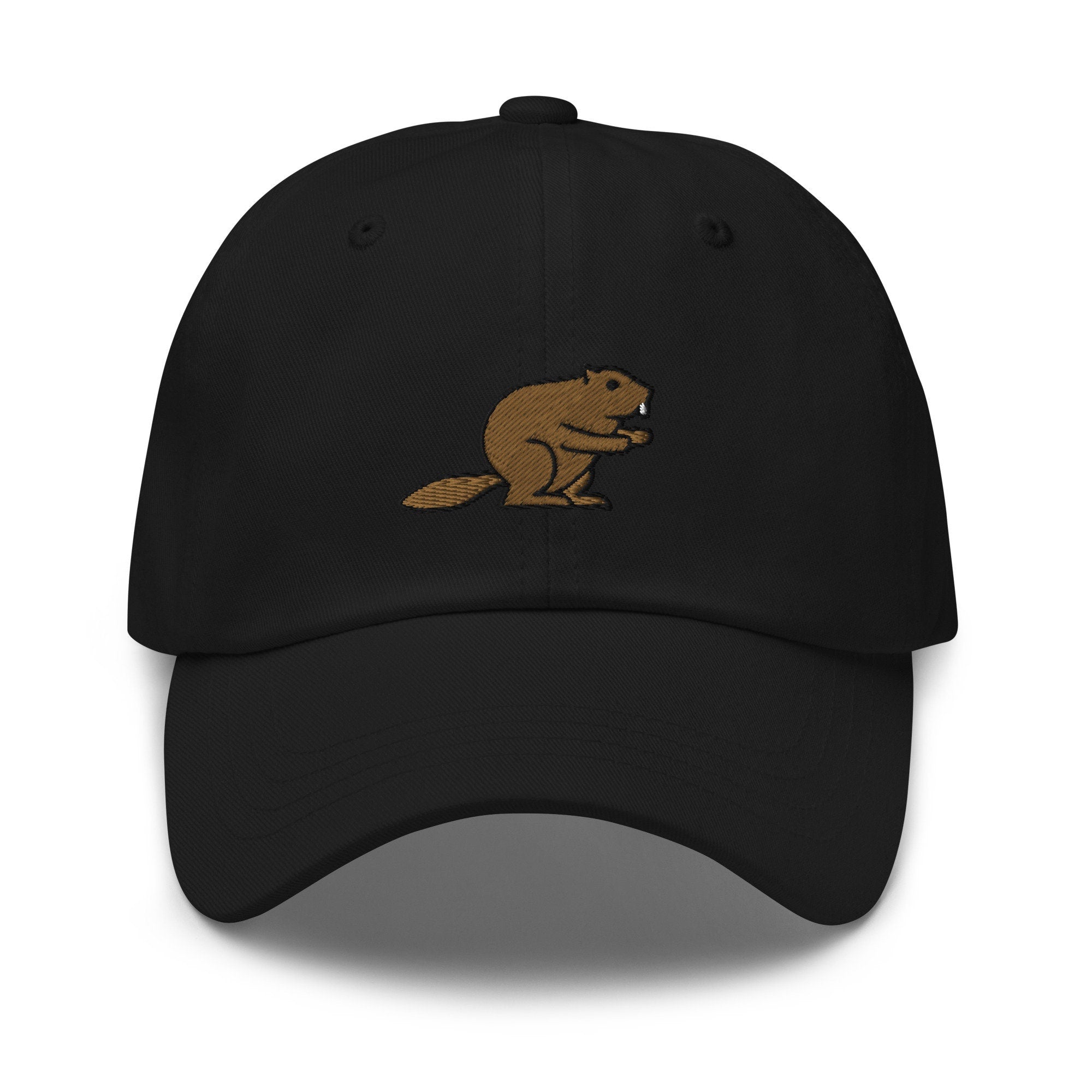 Beaver Embroidered Dad Hat