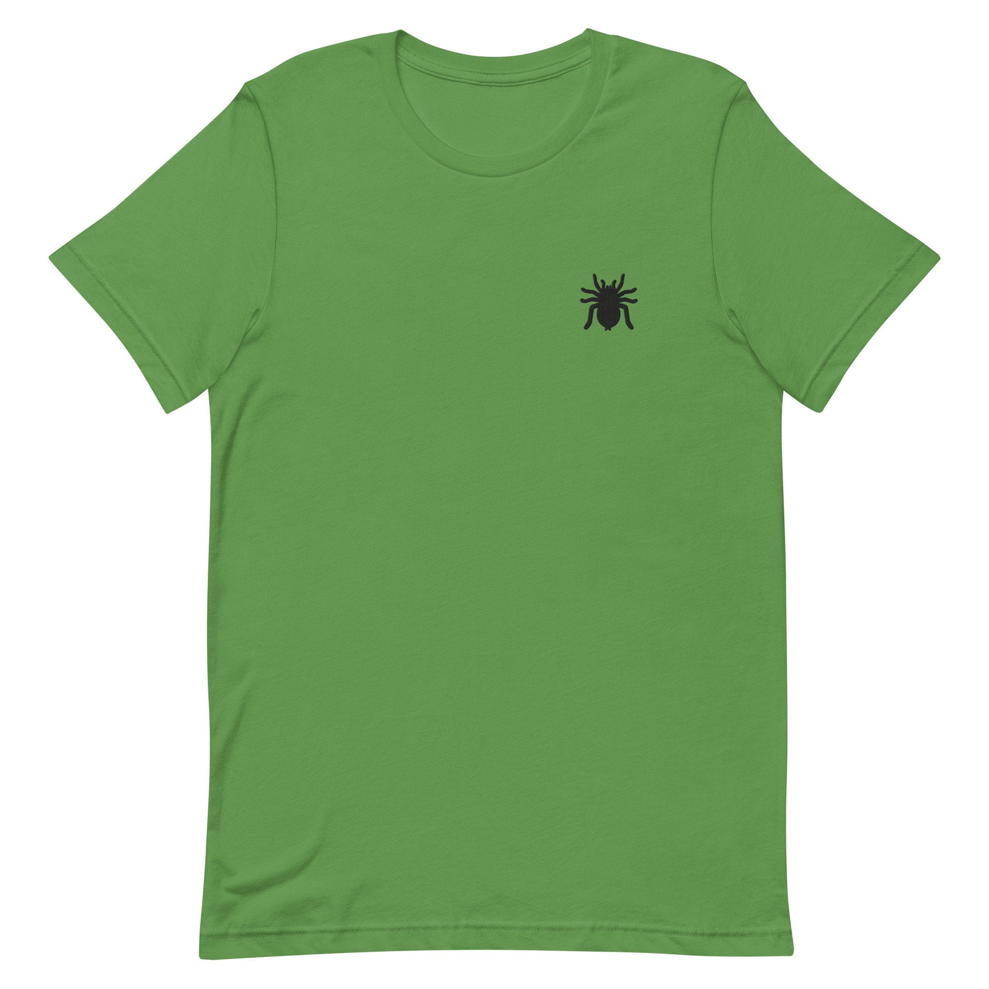 Tarantula Premium Men's T-Shirt, Embroidered Men's T-Shirt Gift for Boyfriend, Men's Short Sleeve Shirt - Multiple Colors
