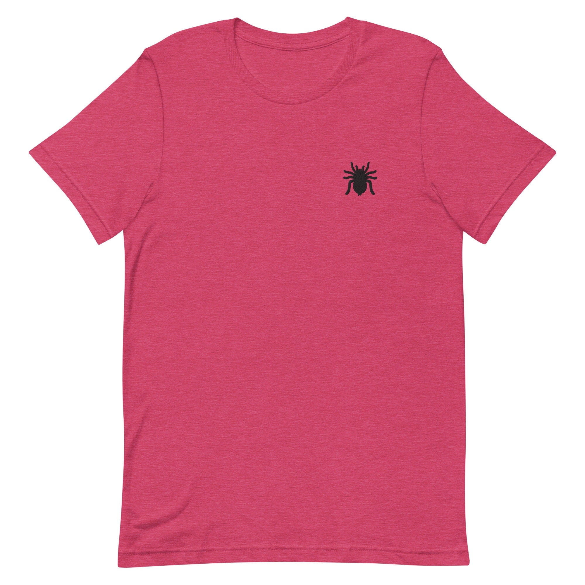 Tarantula Premium Men's T-Shirt, Embroidered Men's T-Shirt Gift for Boyfriend, Men's Short Sleeve Shirt - Multiple Colors