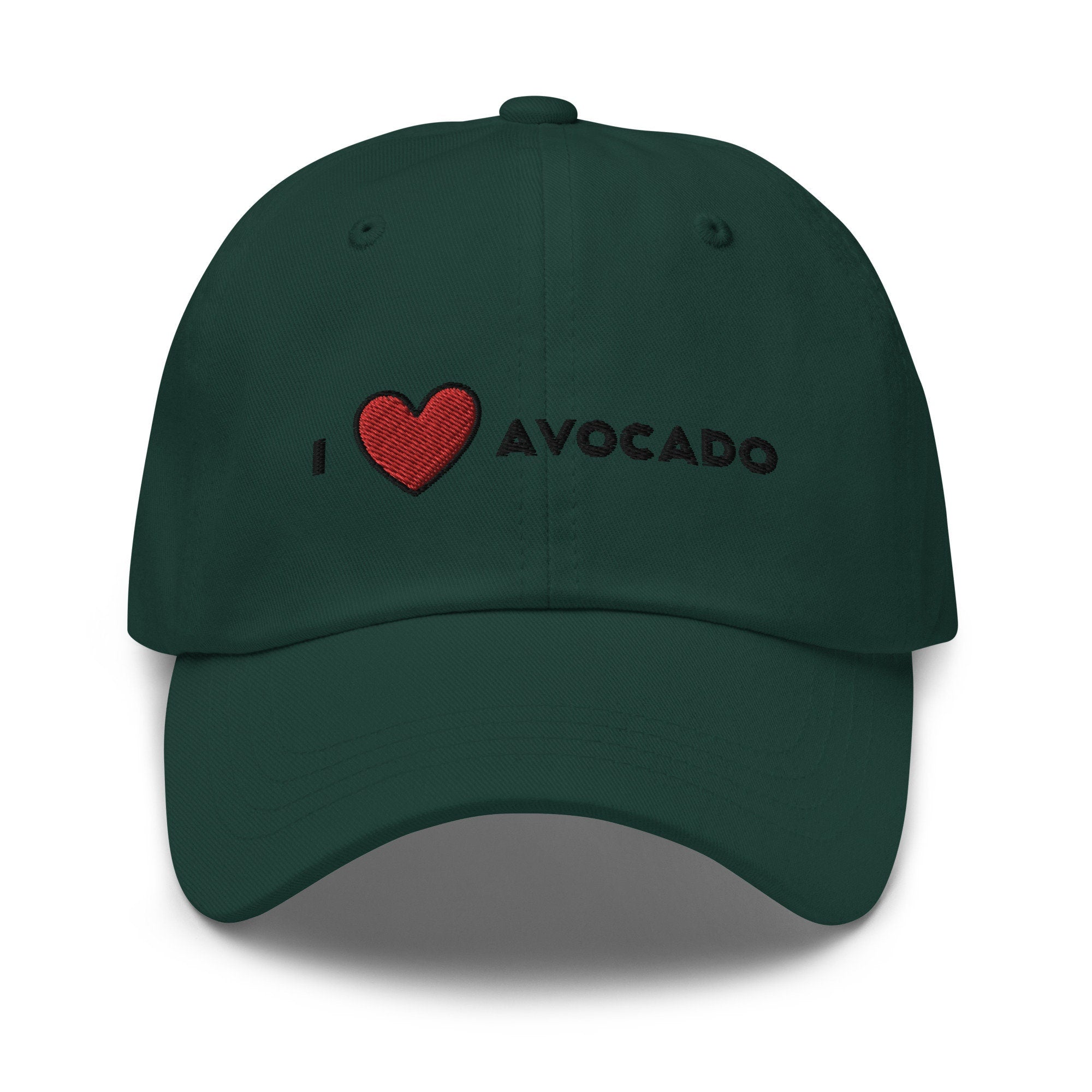Avocado Embroidered Dad Hat