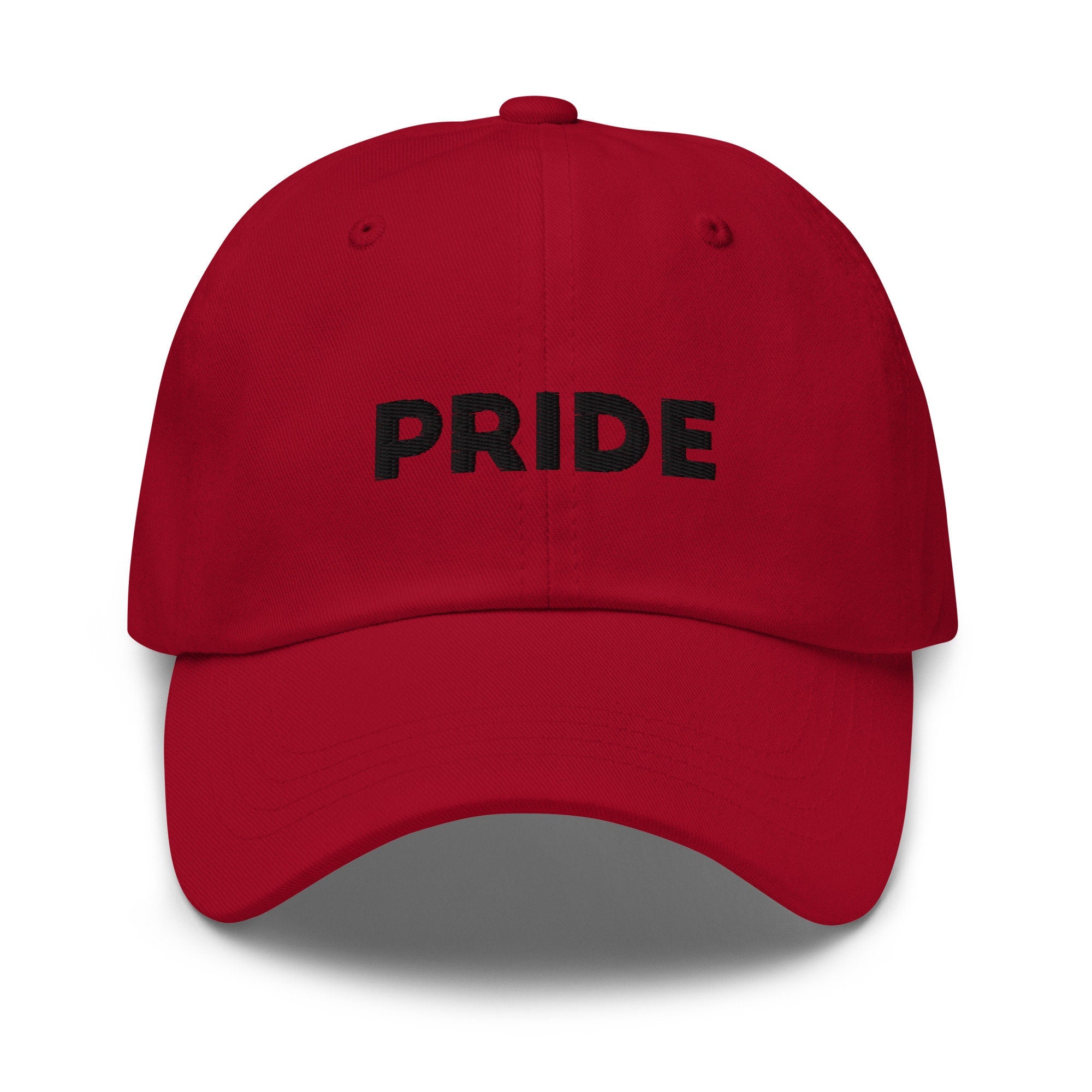 Pride Embroidered Dad Hat