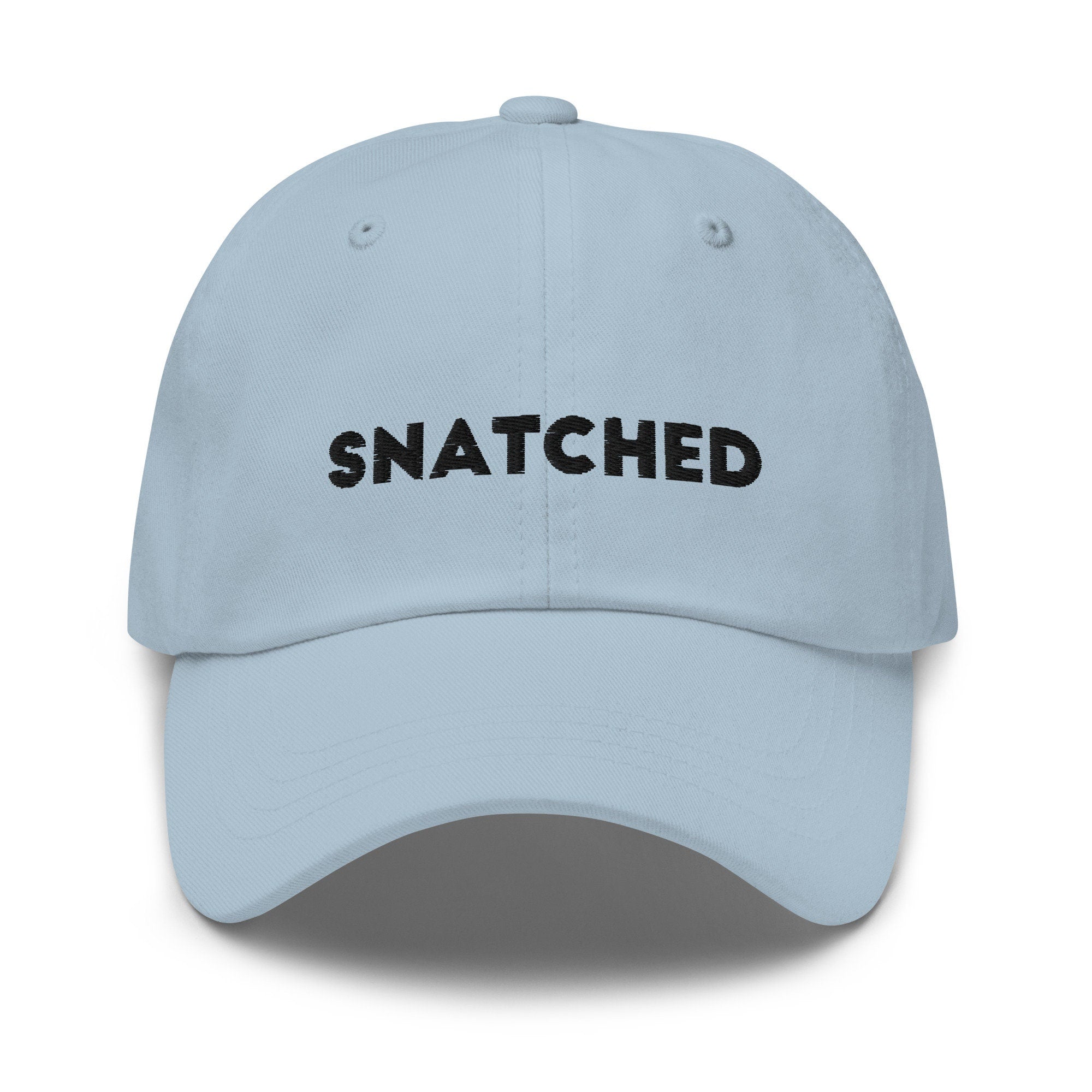 Snatched Text Embroidered Dad Hat