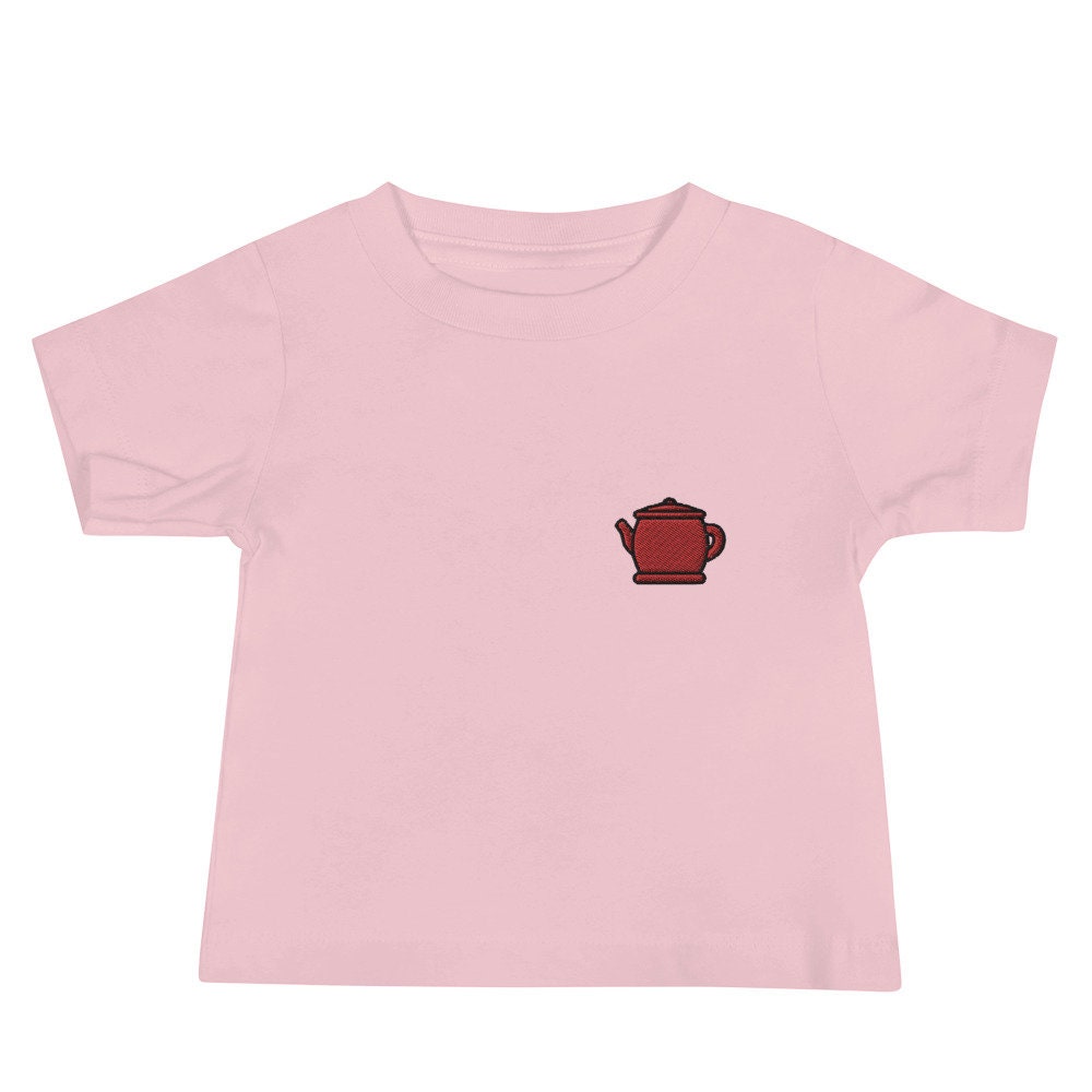 Teapot Baby Jersey Short Sleeve Tee, Baby Shower T-Shirt Gift, Boys and Girls Shirt - Multiple Colors