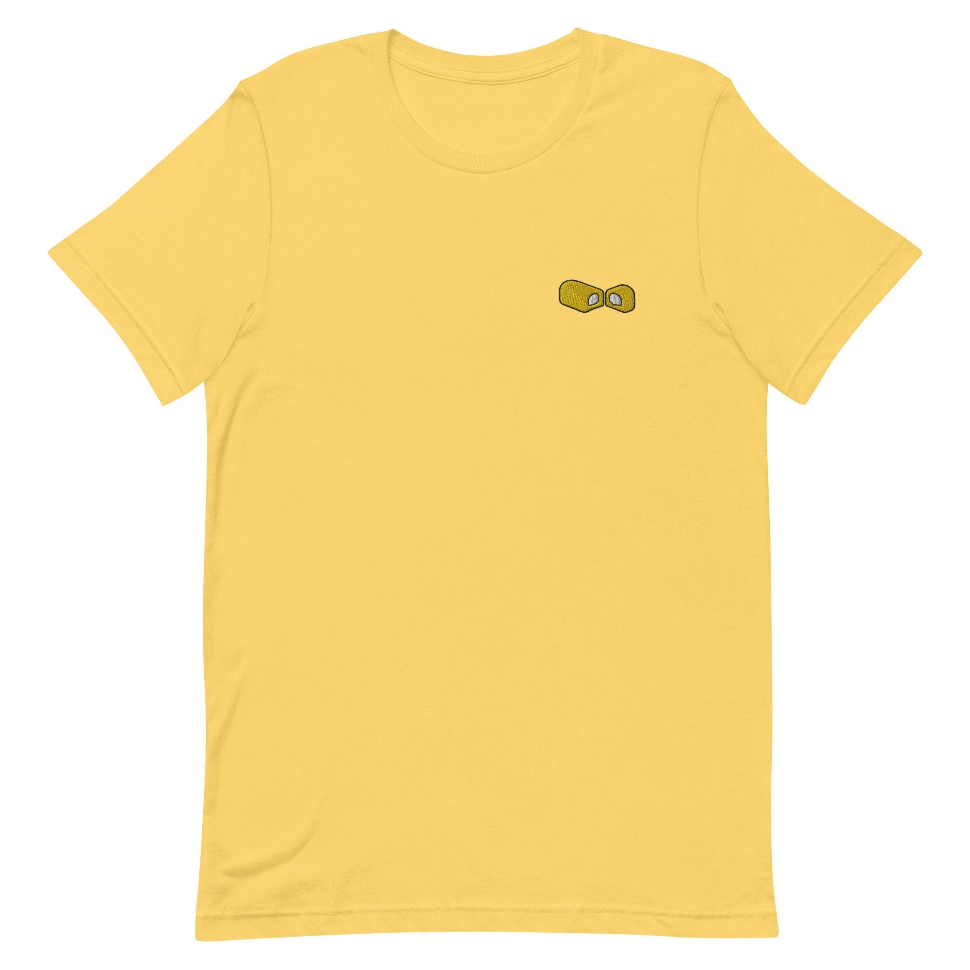 Twinkie Premium Men's T-Shirt, Embroidered Men's T-Shirt Gift for Boyfriend, Men's Short Sleeve Shirt - Multiple Colors