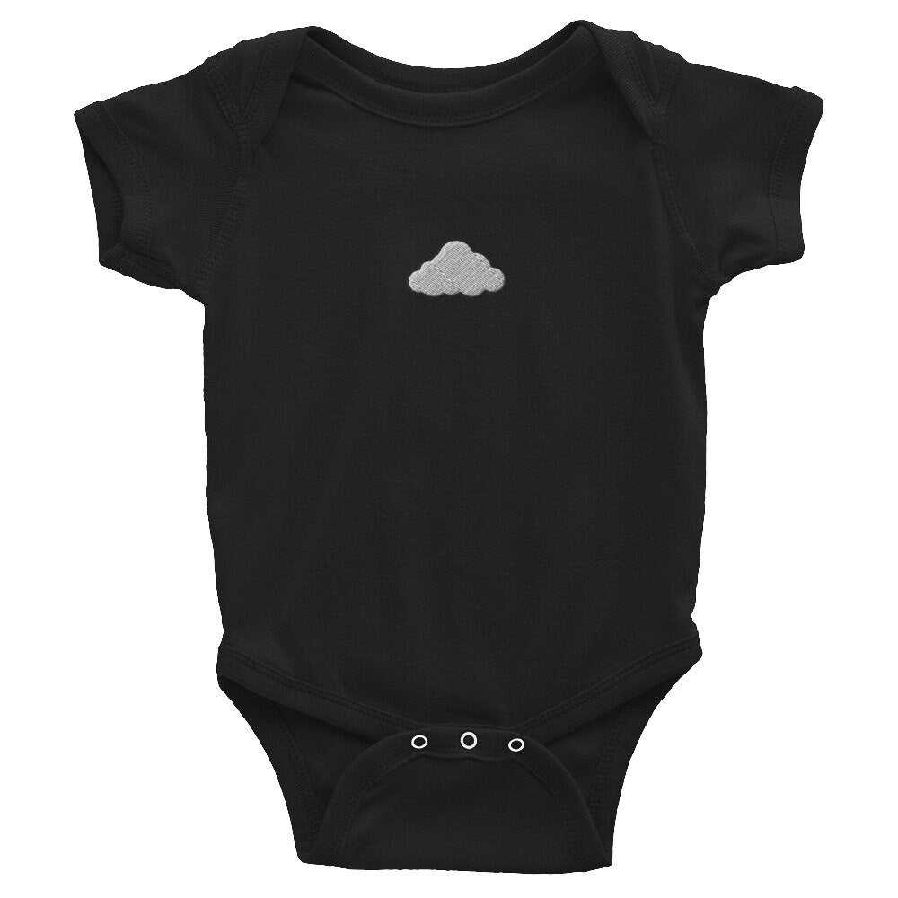 Cloud Infant Bodysuit, Baby Boy or Girl Onesie, Embroidered Baby Shower Gift - Multiple Colors