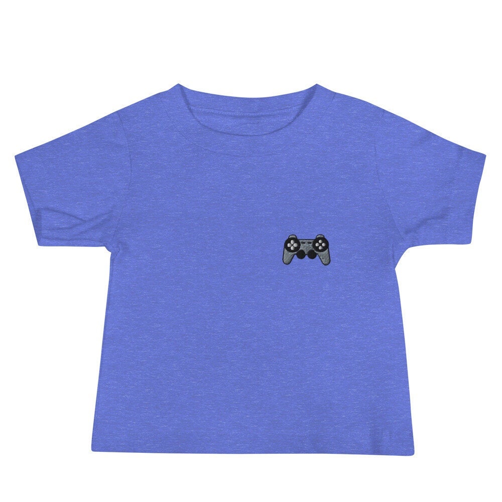 Video Game Controller Baby Jersey Short Sleeve Tee, Baby Shower T-Shirt Gift, Boys and Girls Shirt - Multiple Colors