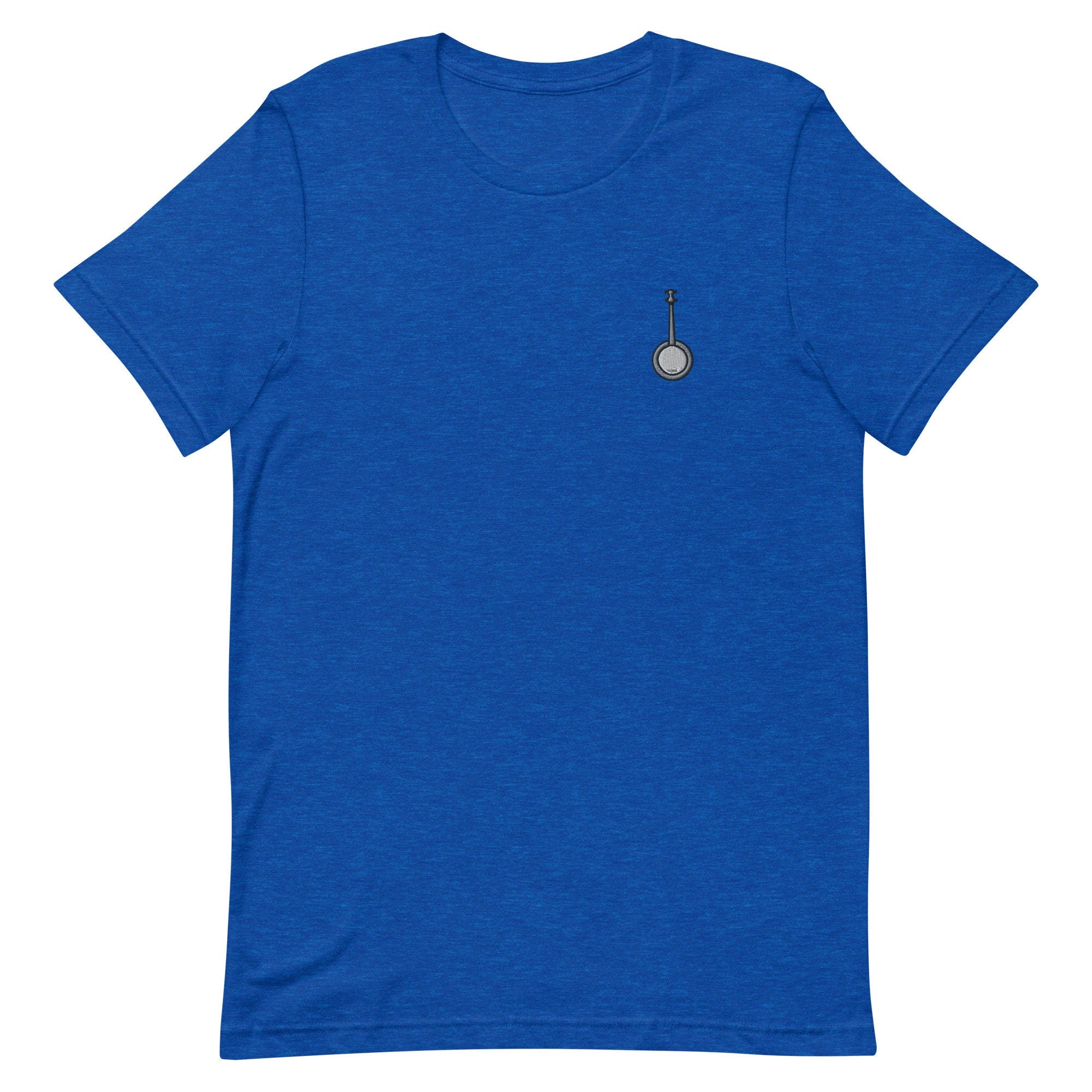 Banjo Premium Men's T-Shirt, Embroidered Men's T-Shirt Gift for Boyfriend, Men's Short Sleeve Shirt - Multiple Colors