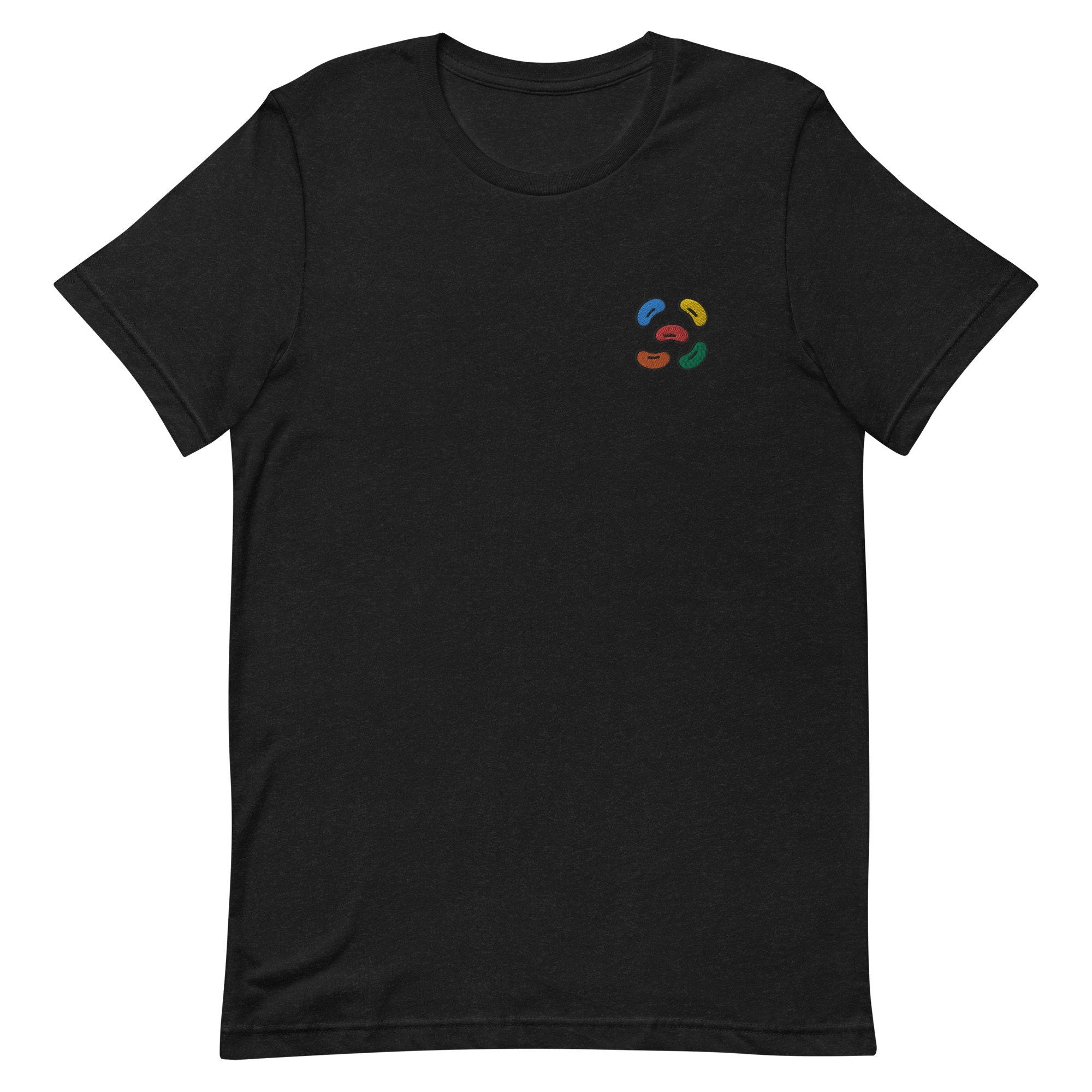 Jellybeans Premium Men's T-Shirt, Embroidered Men's T-Shirt Gift for Boyfriend, Men's Short Sleeve Shirt - Multiple Colors