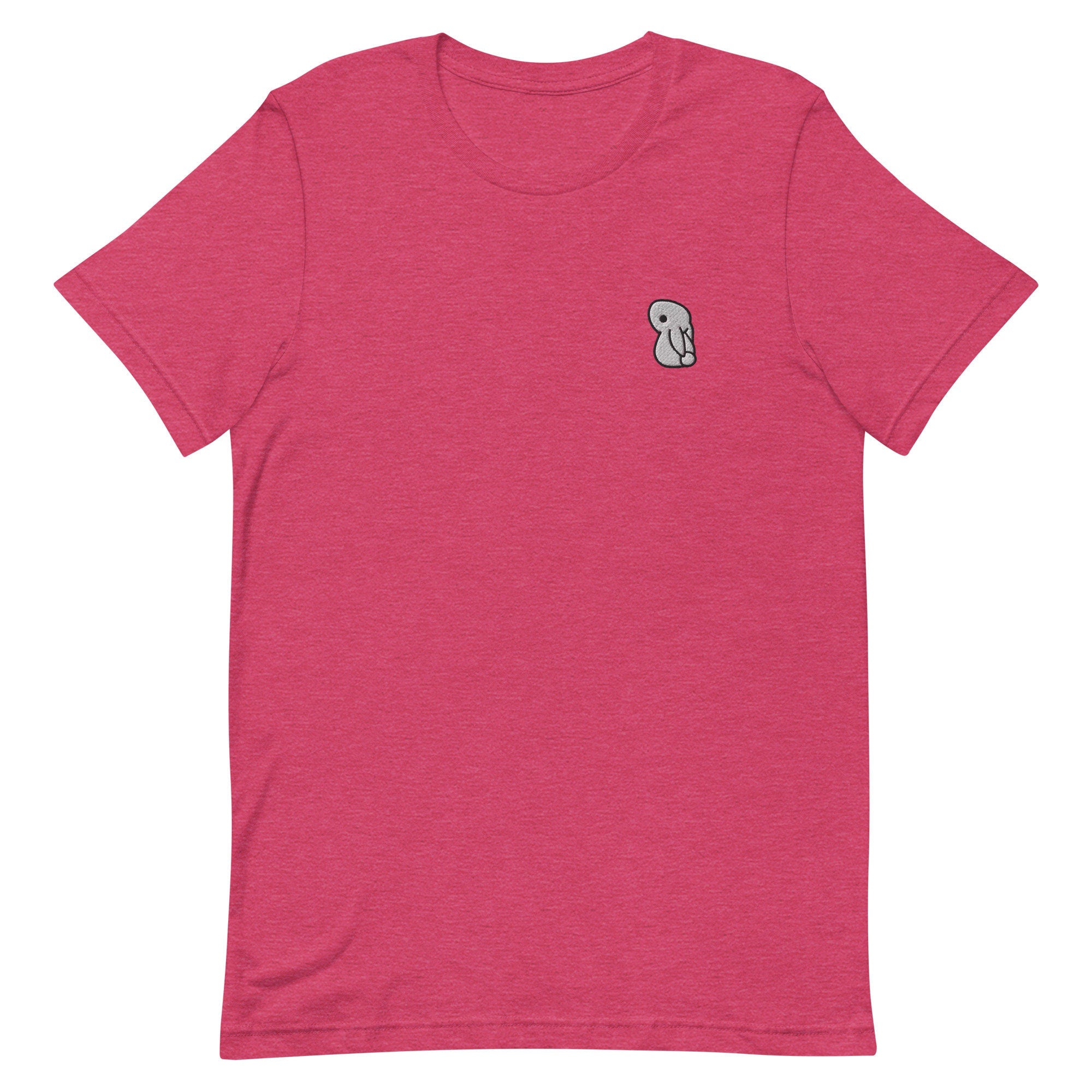 Bunny Rabbit Premium Men's T-Shirt, Embroidered Men's T-Shirt Gift for Boyfriend, Men's Short Sleeve Shirt - Multiple Colors