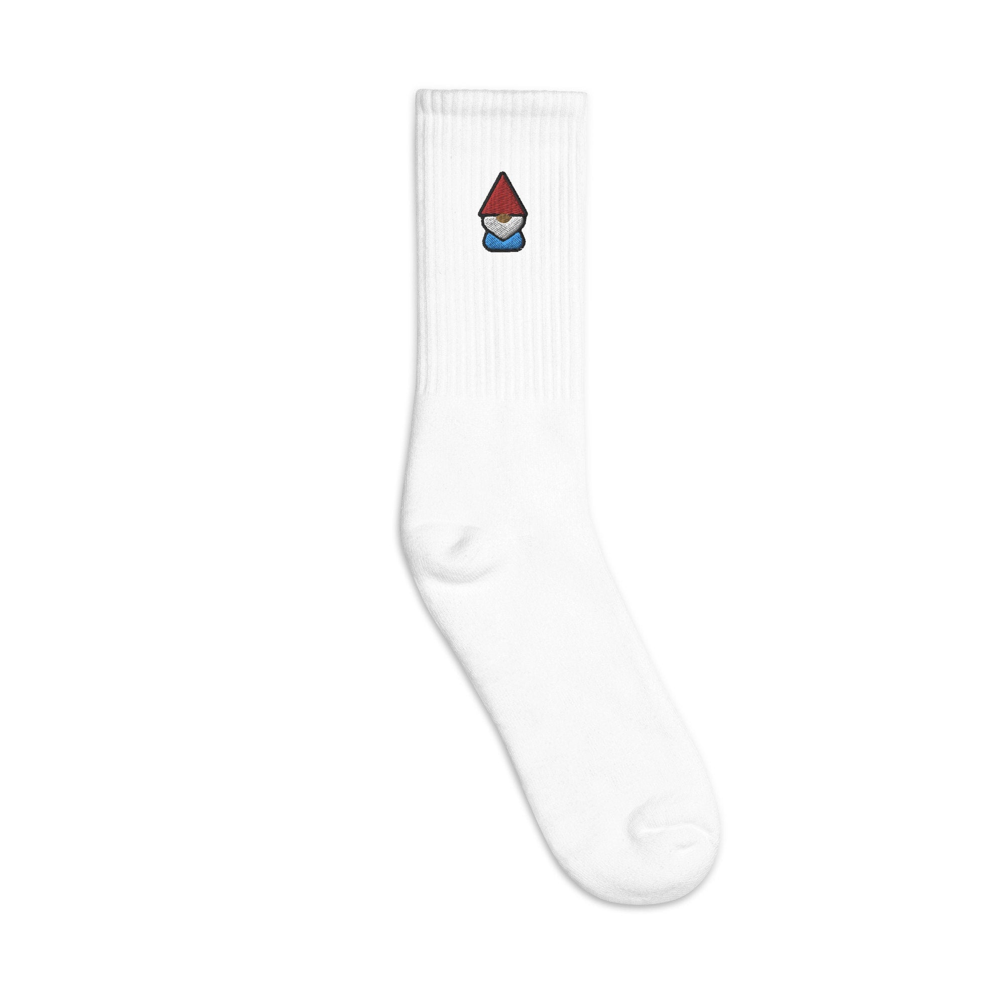 Knome Embroidered Socks, Premium Embroidered Socks, Long Socks Gift - Multiple Colors
