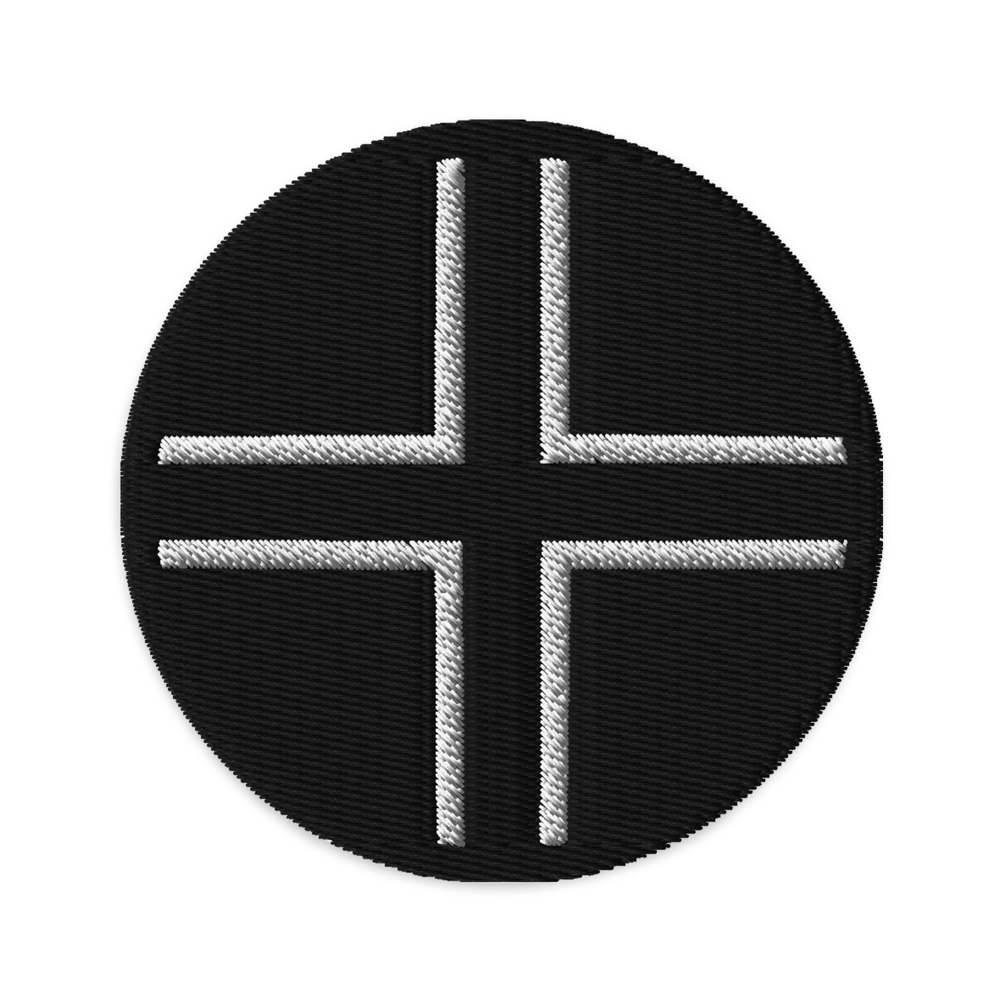 England Embroidered Patch, 3" English Flag Patch, Circular England Patch Embroidery, Iron on/Sew on Patch Embroidery